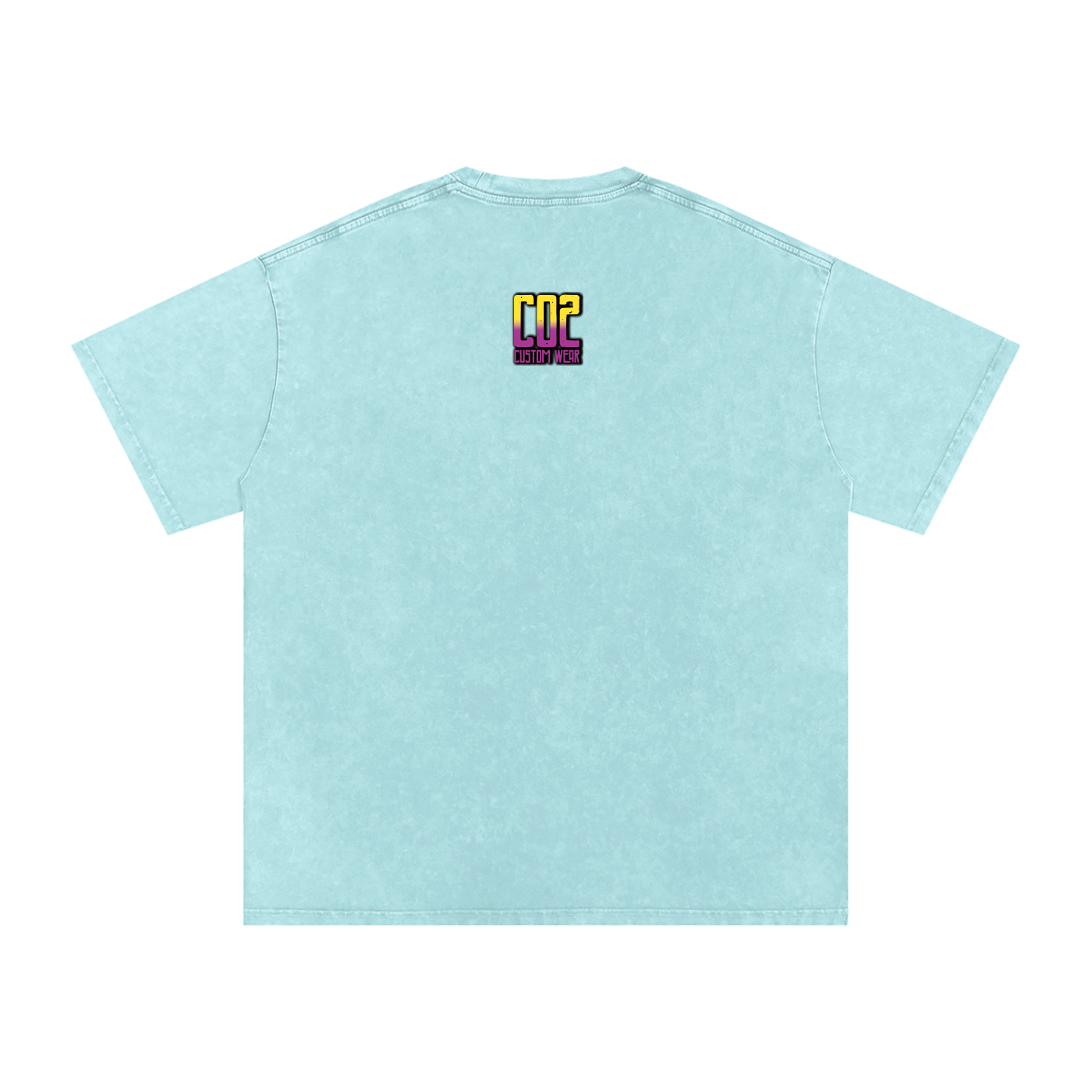 Spooky Season Snow Washed Oversized Cotton T-Shirt