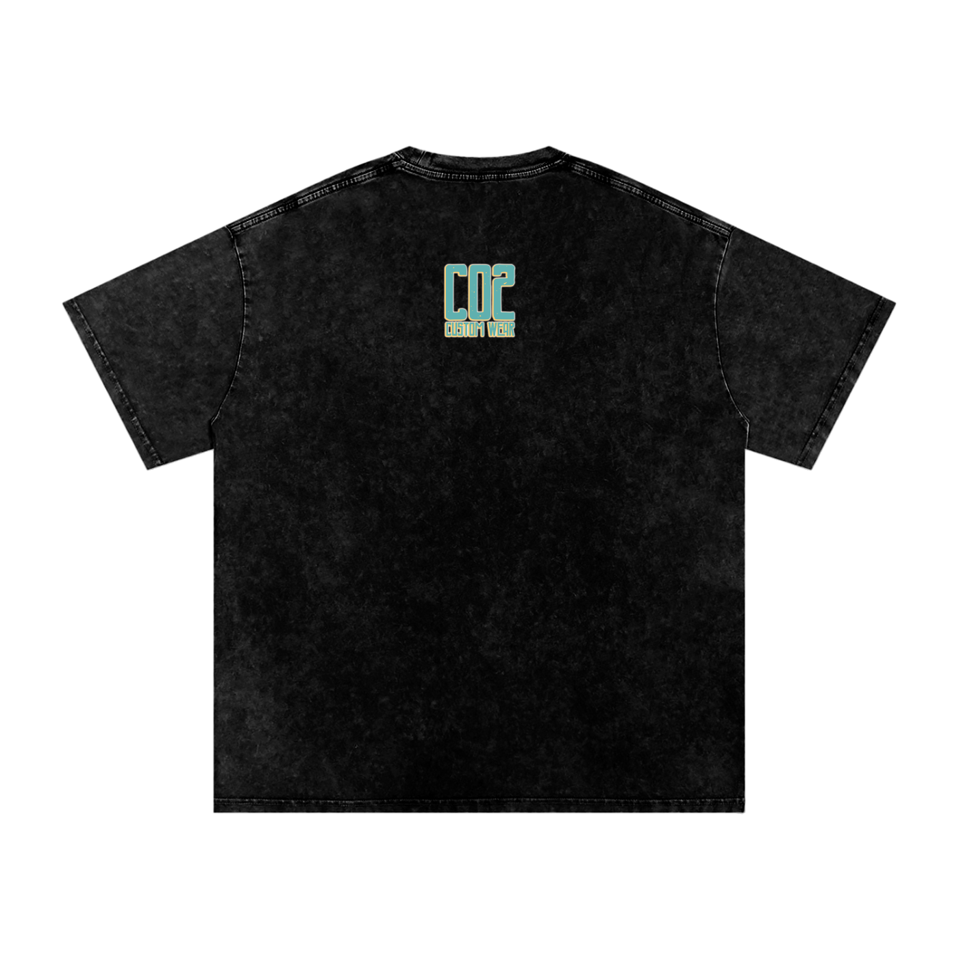 Thankful Grateful Blessed Snow Washed Oversized Cotton T-Shirt