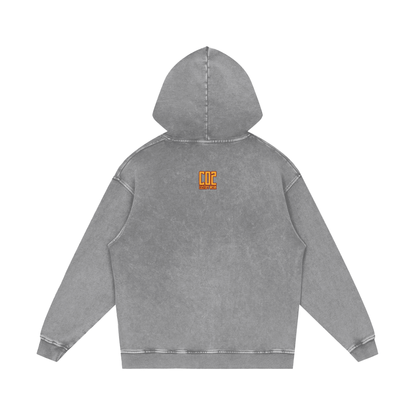 Thick Thighs & Sweet Potato Pies Snow Washed Loose Cotton Hoodie
