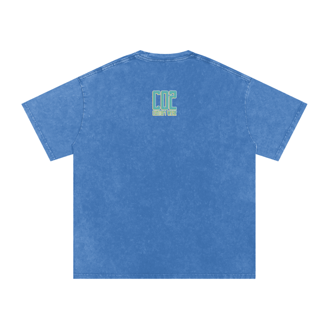 Thankful Grateful Blessed Snow Washed Oversized Cotton T-Shirt