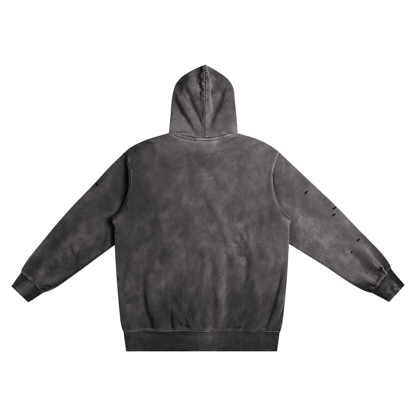 Witch Please Distressed Vintage Wash Hoodie