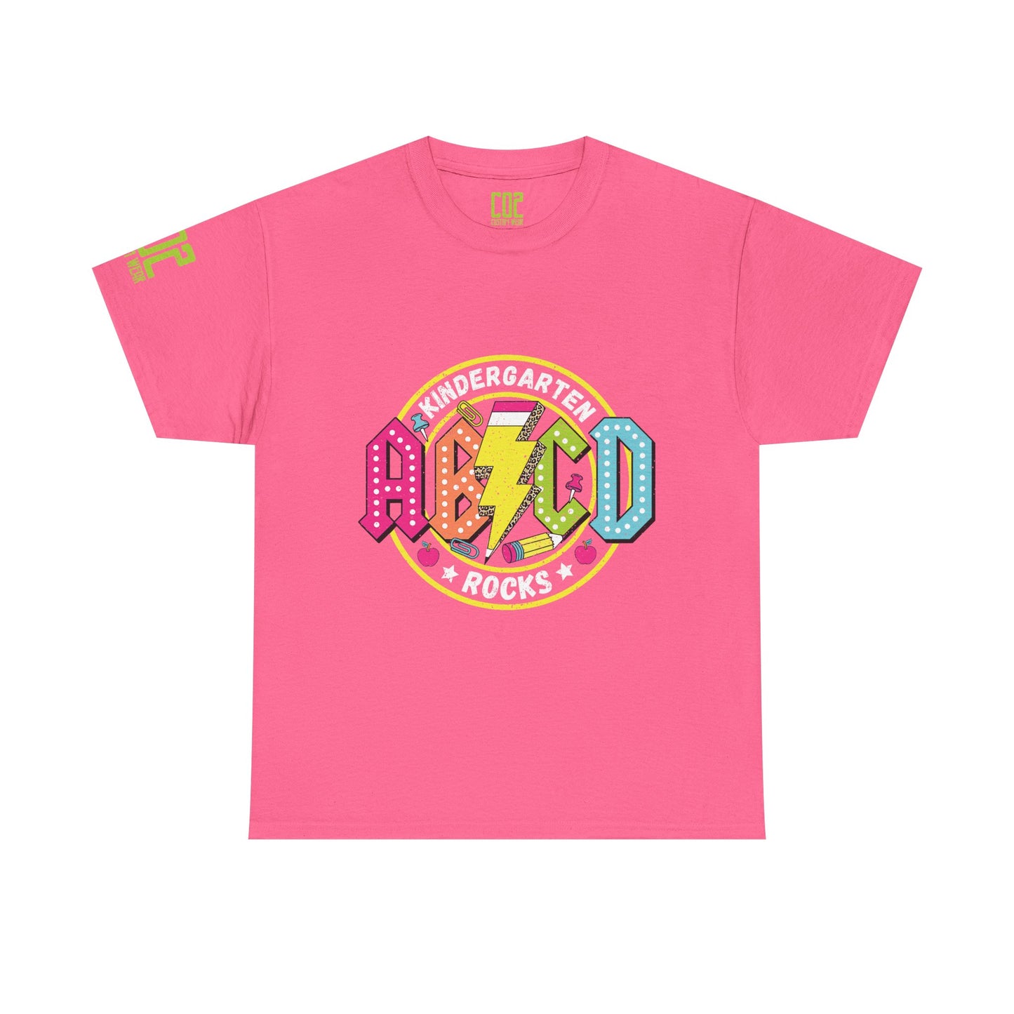 Kindergarten Rocks Vibrant Graphic Tee for All Ages, Celebration Shirt, Unisex Cotton T-Shirt, Fun Gift for Birthdays, Colorful Casual Wear, Festival Outfit