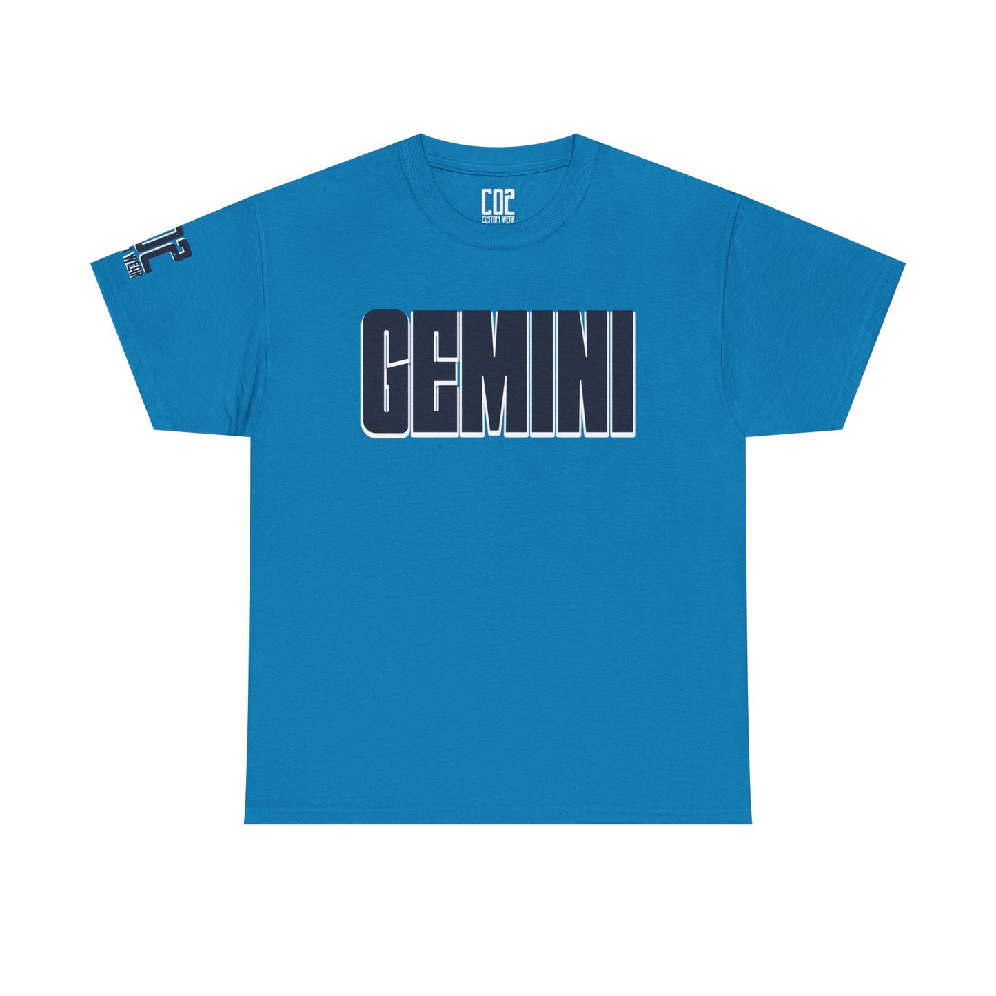 Gemini Unisex Heavy Cotton Tee | Astrology Shirt, Birthday Gift, Zodiac Apparel, Casual Wear, Star Sign Shirt