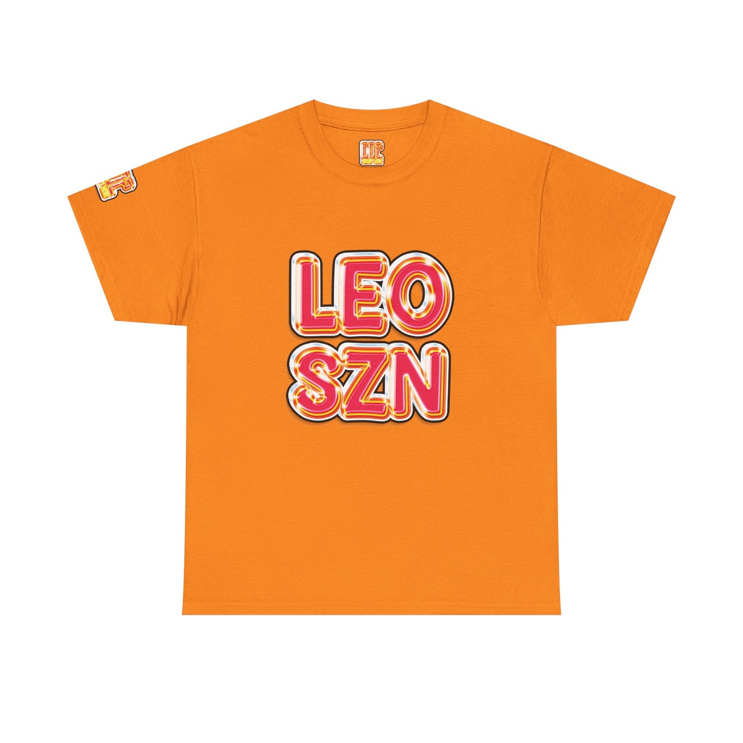 LEO SZN Unisex Heavy Cotton Tee, Zodiac Shirt, Astrology Gift, Birthday Apparel, Casual Wear, Summer Fashion, Trendy Style, Leo Season