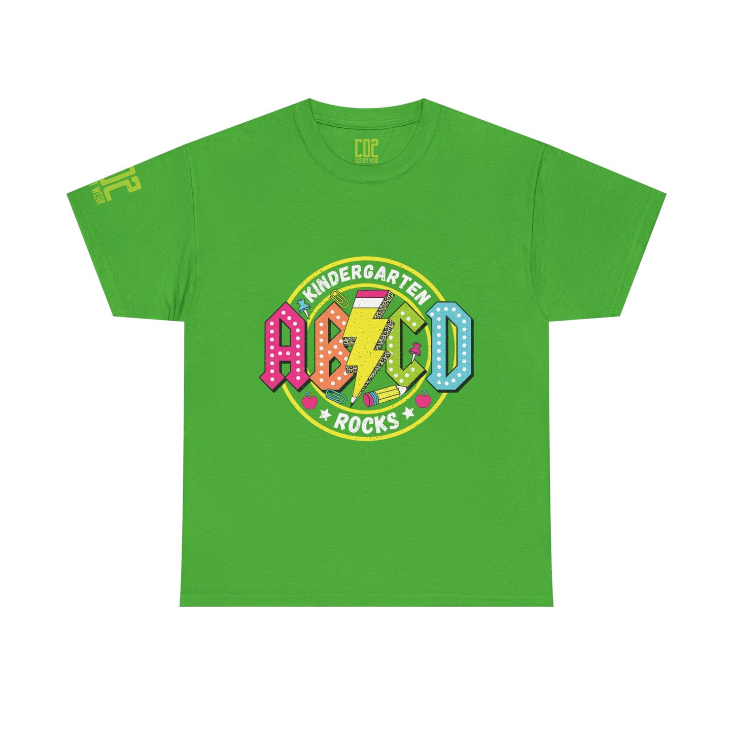 Kindergarten Rocks Vibrant Graphic Tee for All Ages, Celebration Shirt, Unisex Cotton T-Shirt, Fun Gift for Birthdays, Colorful Casual Wear, Festival Outfit