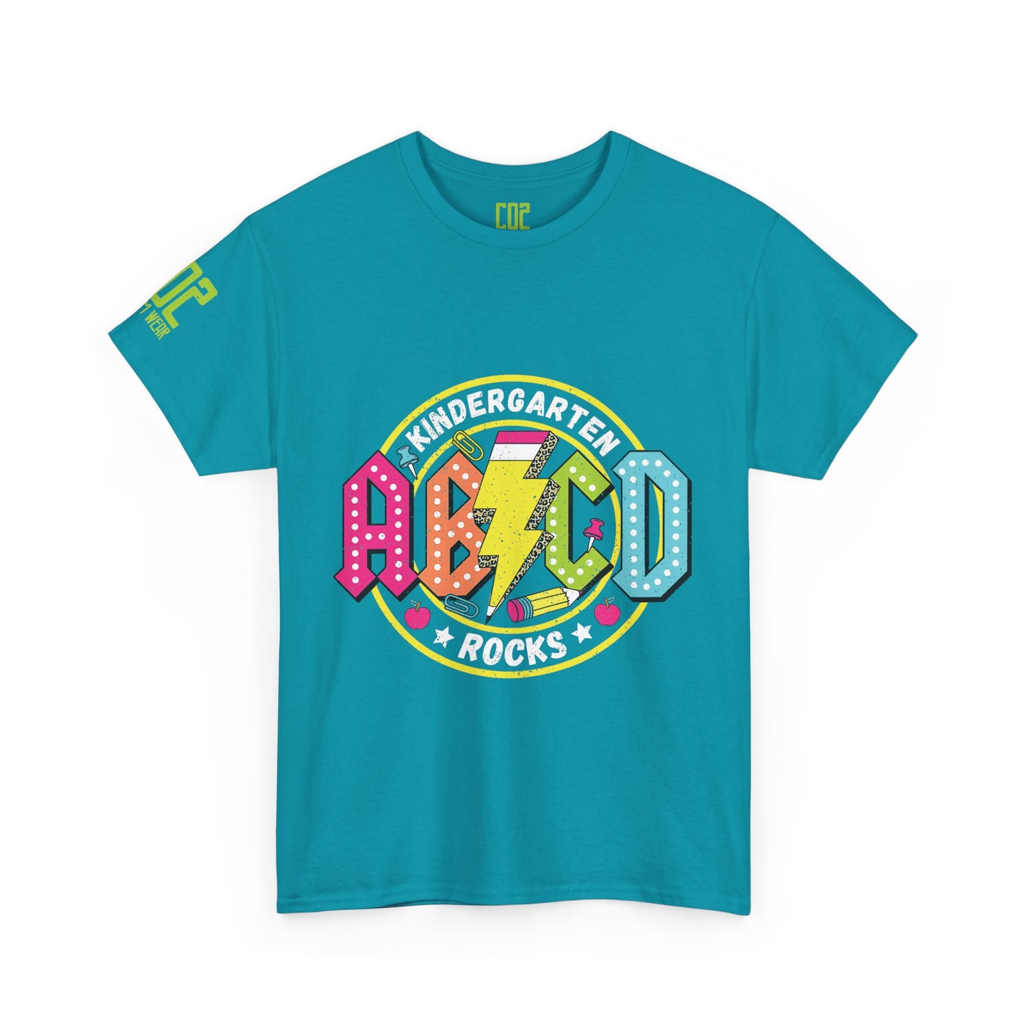 Kindergarten Rocks Vibrant Graphic Tee for All Ages, Celebration Shirt, Unisex Cotton T-Shirt, Fun Gift for Birthdays, Colorful Casual Wear, Festival Outfit