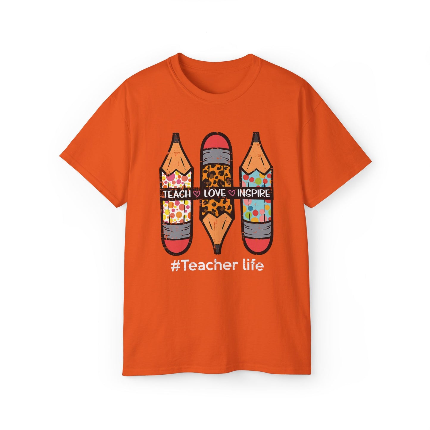 Teacher Life Unisex Ultra Cotton Tee, Back to School T-Shirt, School Shirt, Graphic Tee, Fun Daily Wear, Gift for teachers