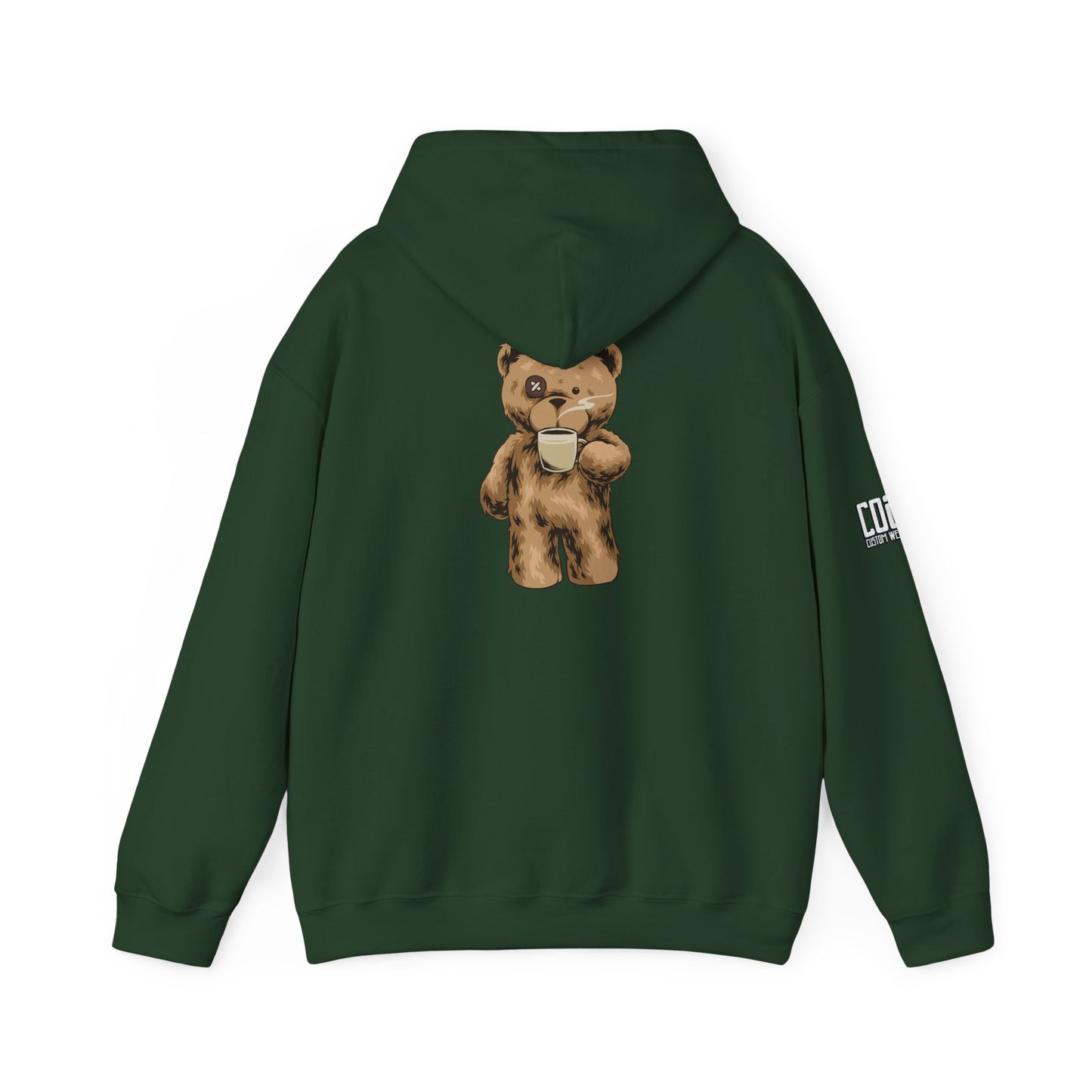 I Need A Huge Coffee Hoodie Sweatshirt, Gift for Friends, Cute Bear Design, Winter Wardrobe Staple, Snuggle Up Wear