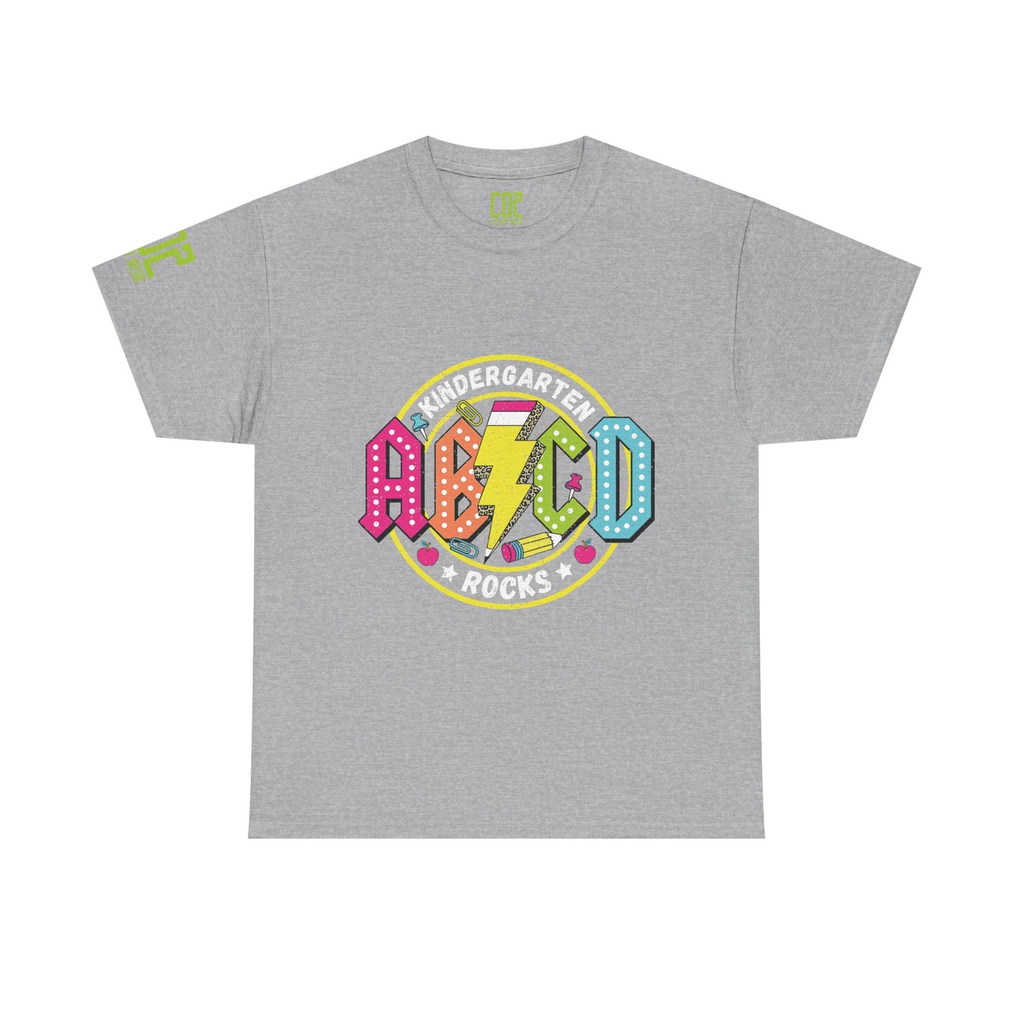 Kindergarten Rocks Vibrant Graphic Tee for All Ages, Celebration Shirt, Unisex Cotton T-Shirt, Fun Gift for Birthdays, Colorful Casual Wear, Festival Outfit