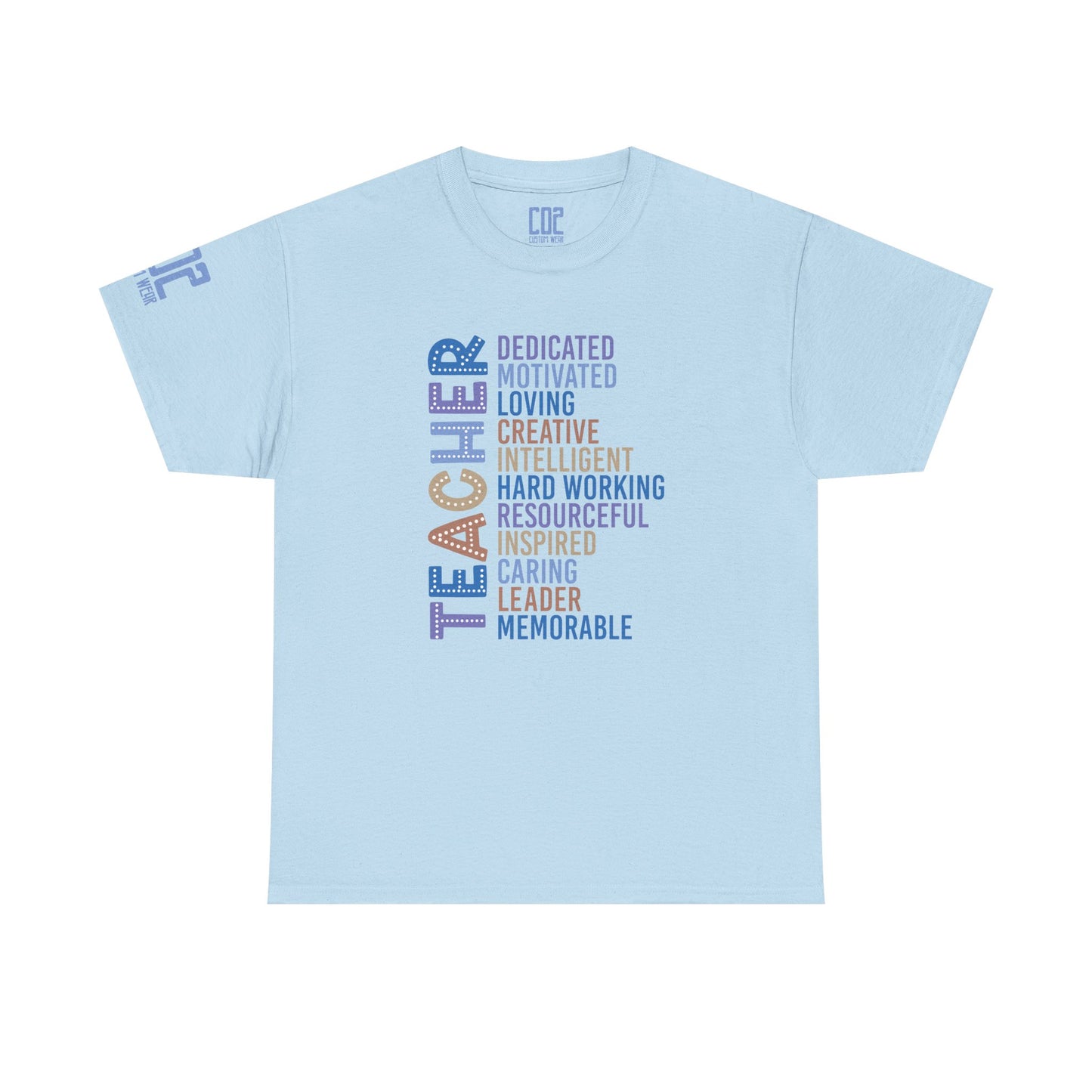 Teacher Appreciation Unisex Heavy Cotton Tee, Gift for Educators, Motivational Shirt, End of Year Gift, Classroom Apparel