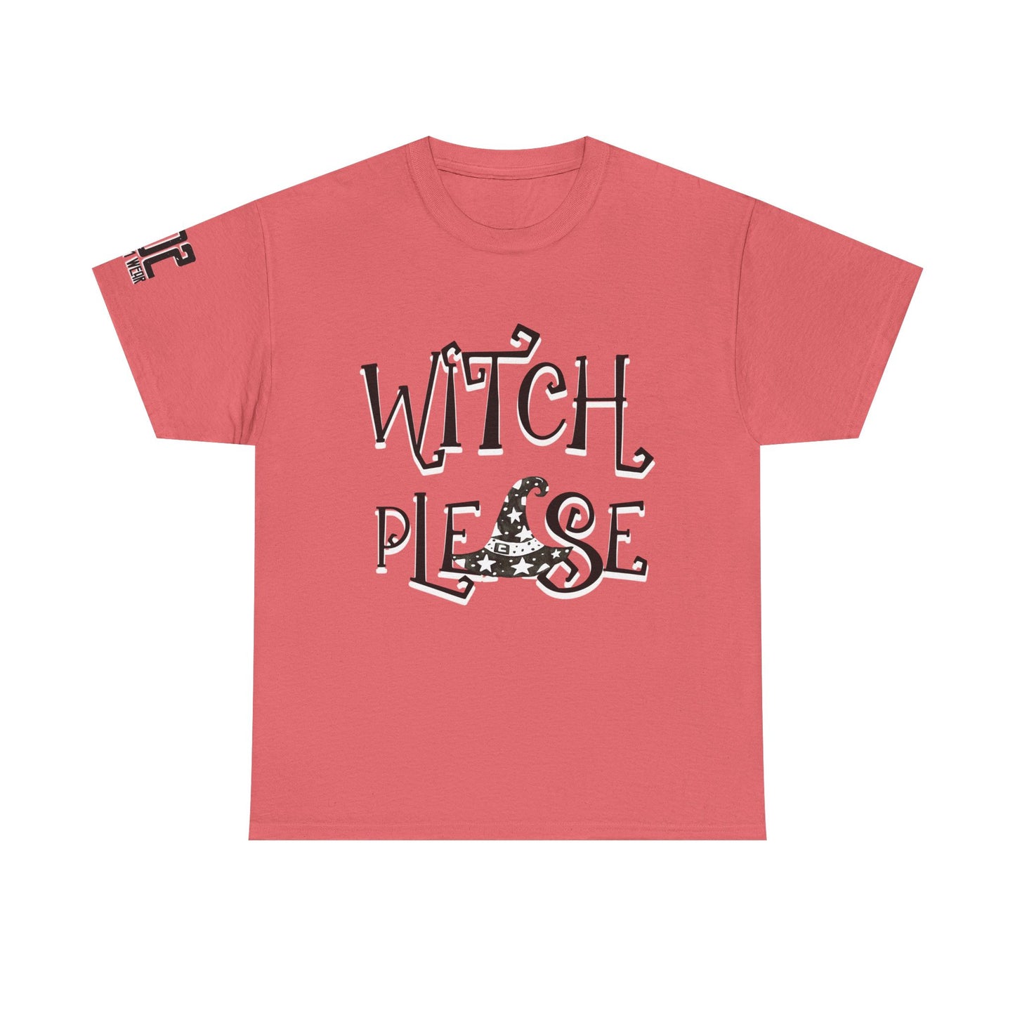 Witch Please Unisex Heavy Cotton Tee | Halloween Shirt, Funny Tee, Witchy Apparel, Gift for Her, Casual Wear