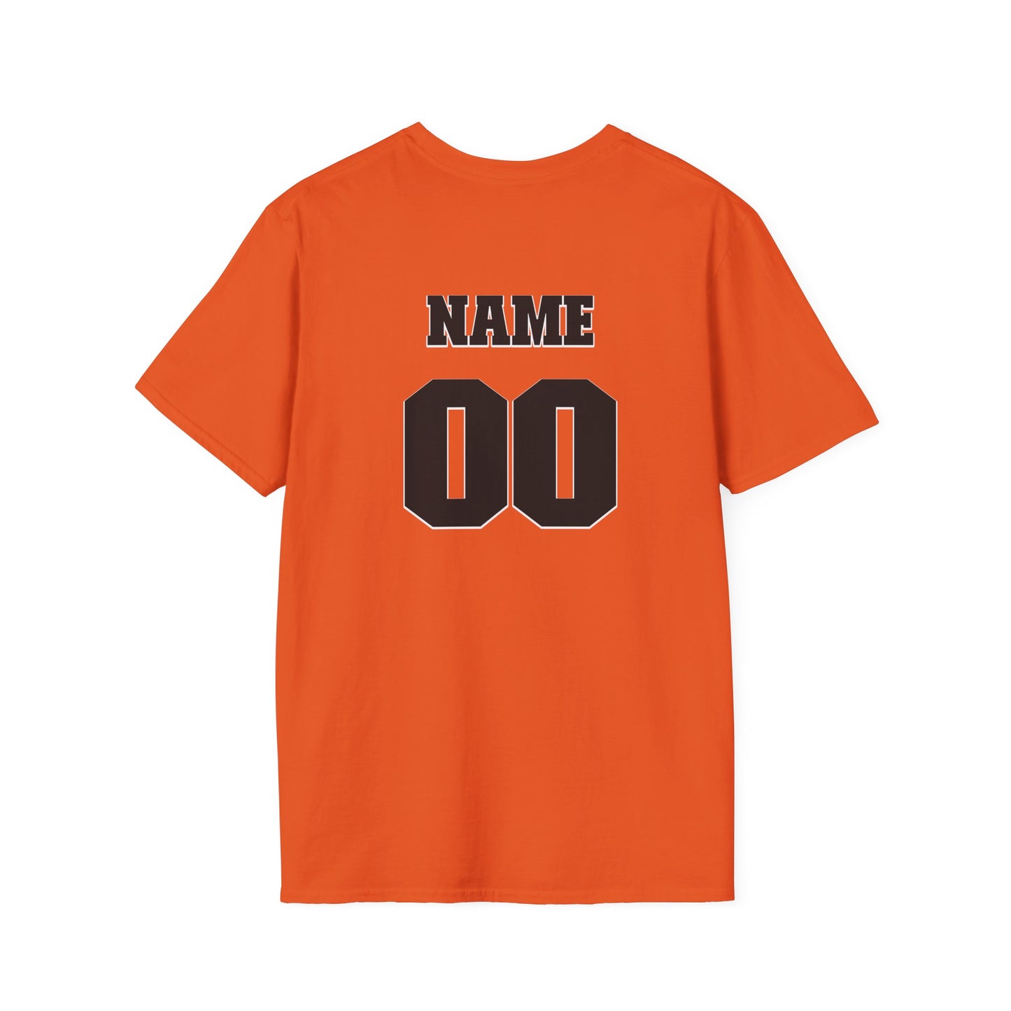 Football Mom Unisex Tee - Custom Team and Number Shirt with Name and Number for Athletes by request