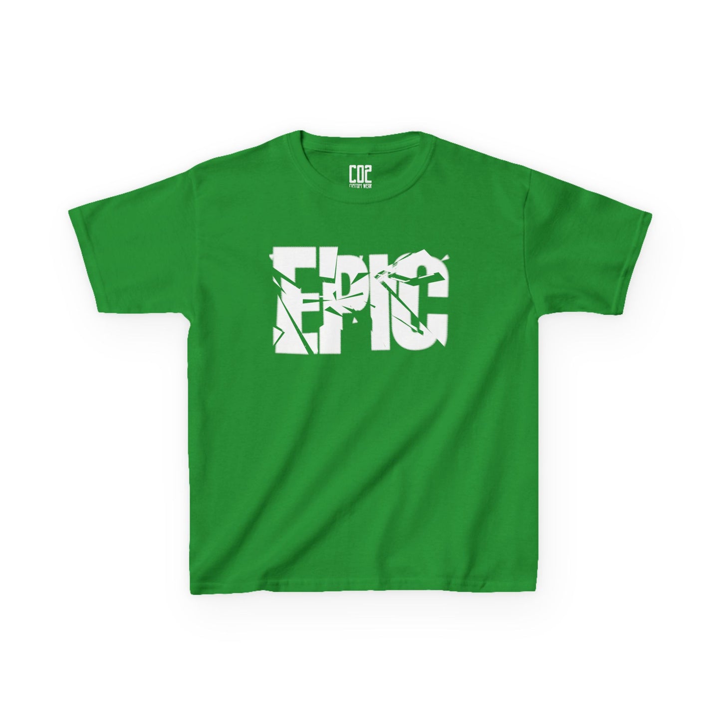Epic Kids Heavy Cotton Tee - Cool Graphic T-Shirt for Boys and Girls, Perfect for Birthday Gifts, Casual Wear, Back to School