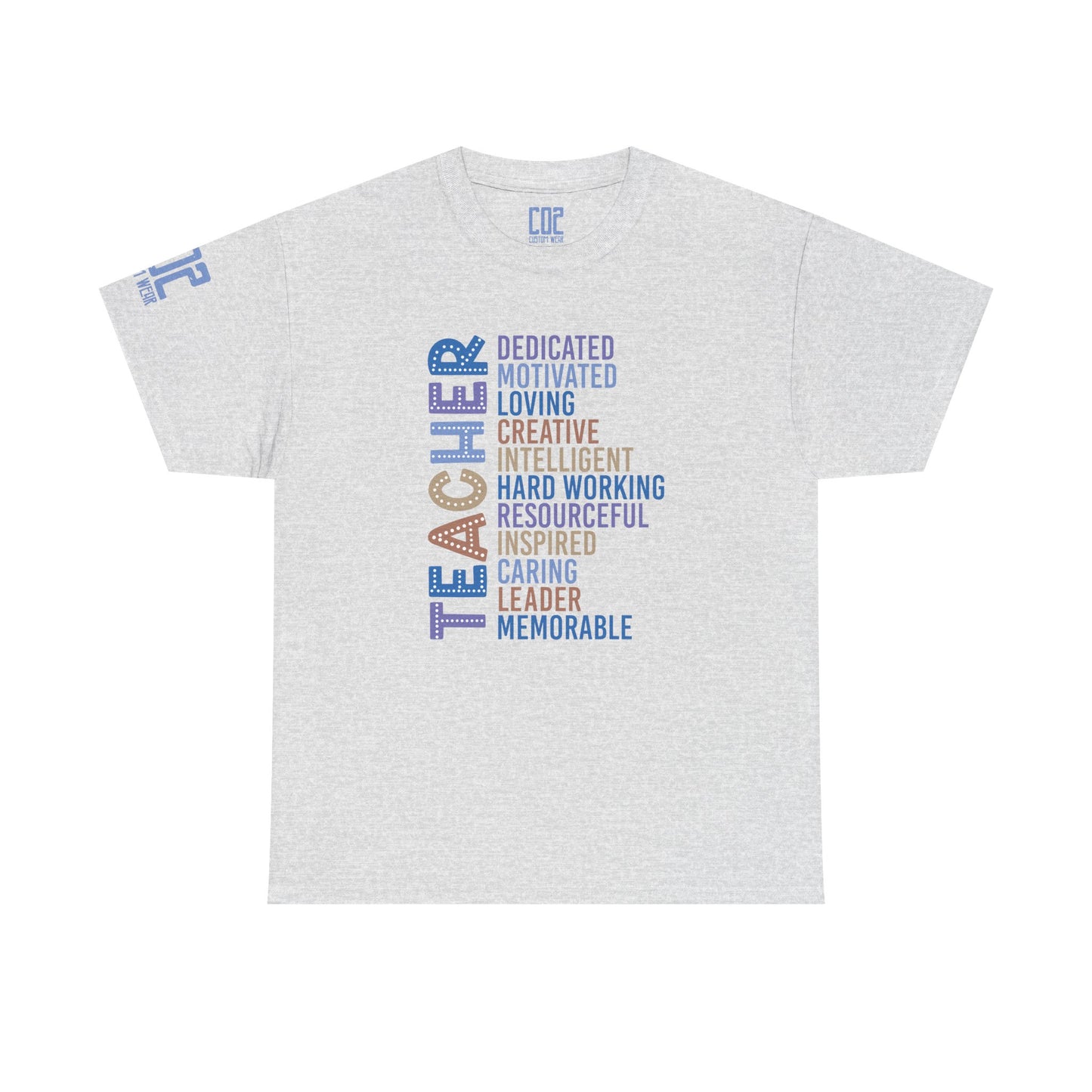 Teacher Appreciation Unisex Heavy Cotton Tee, Gift for Educators, Motivational Shirt, End of Year Gift, Classroom Apparel