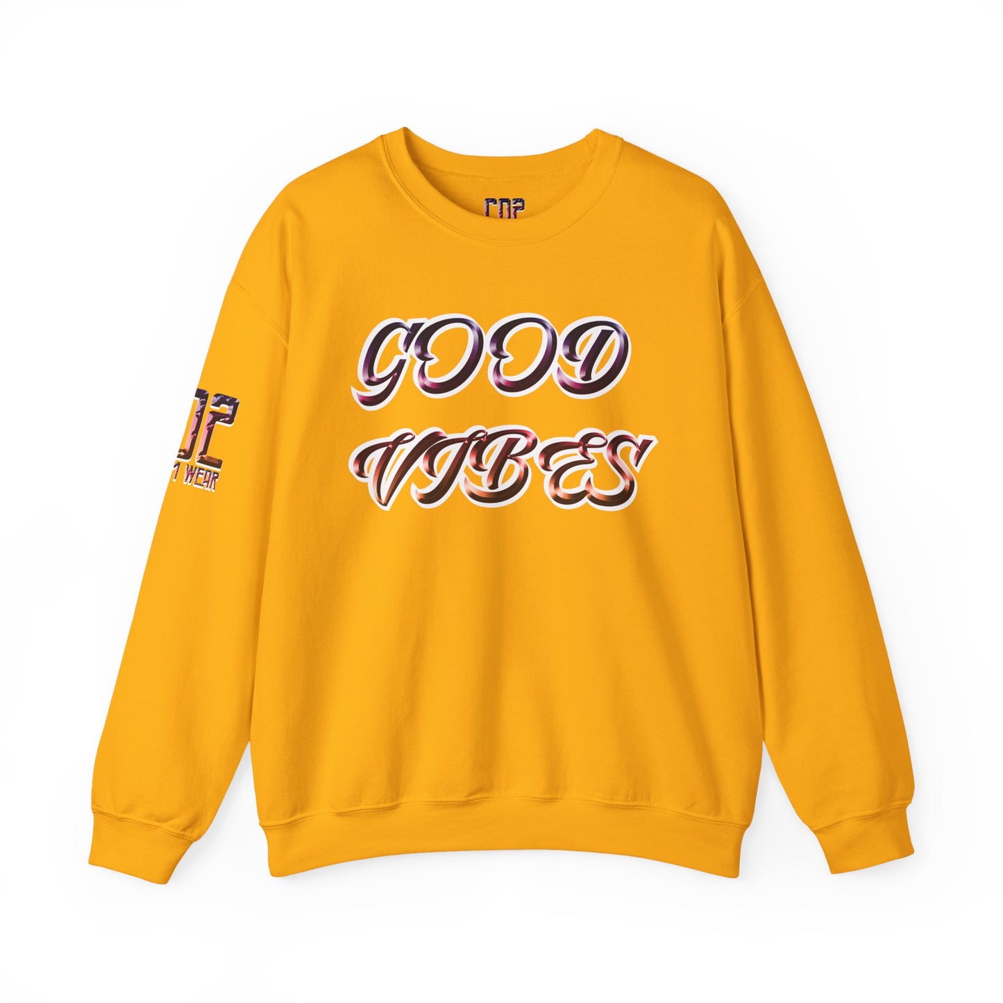 Good Vibes Unisex Sweatshirt, Cozy Crewneck for Relaxing, Gift for Friends, Unisex Fashion, Perfect for Celebrations