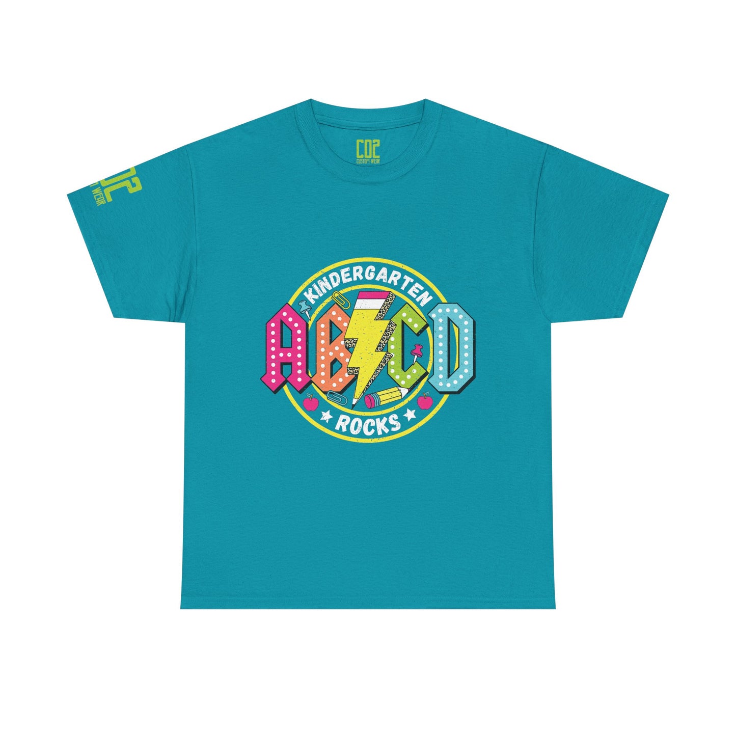 Kindergarten Rocks Vibrant Graphic Tee for All Ages, Celebration Shirt, Unisex Cotton T-Shirt, Fun Gift for Birthdays, Colorful Casual Wear, Festival Outfit