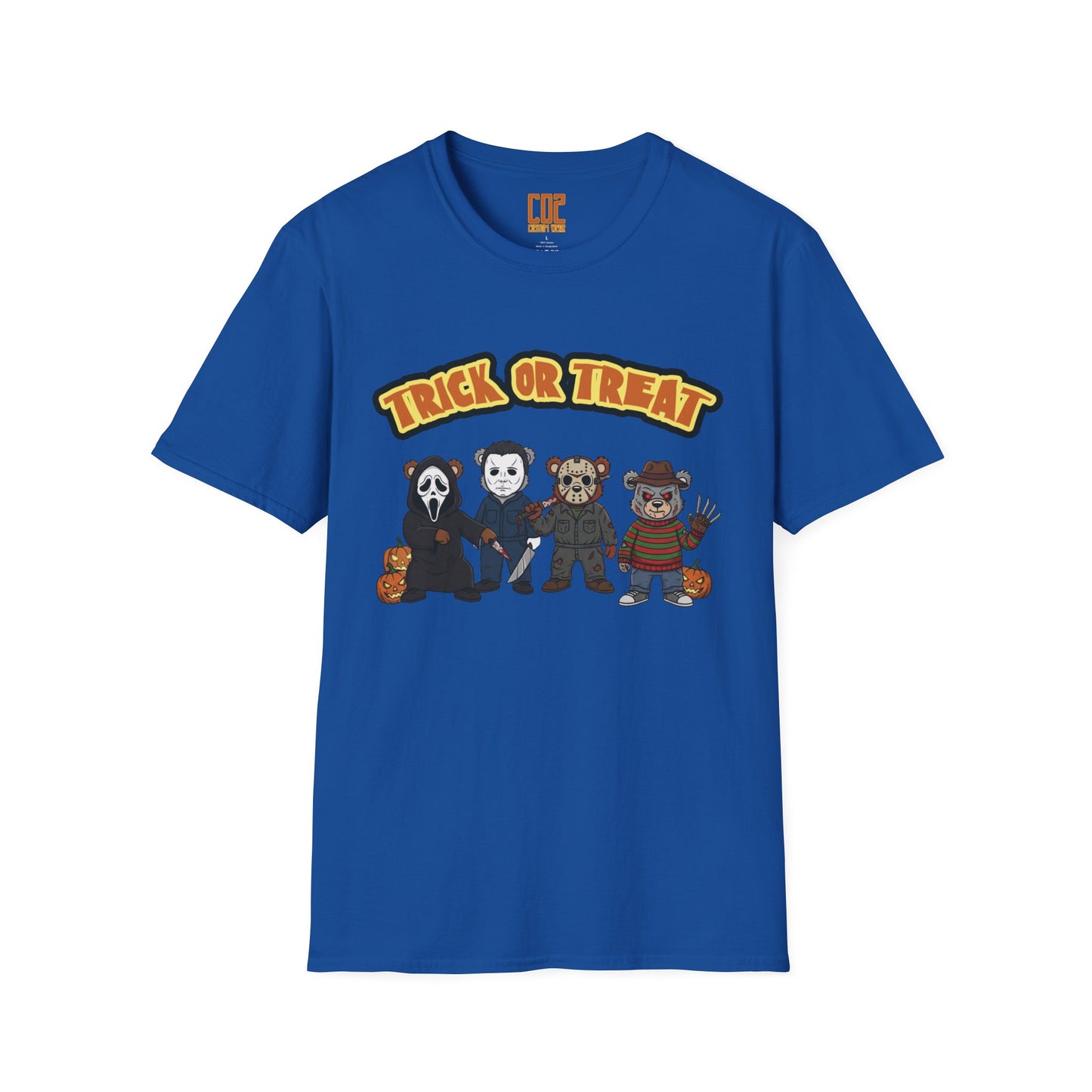 Halloween Horror Movie CO2 Bears T-Shirt, Trick or Treat Shirt, Graphic Tee, Unisex Shirt, Spooky Fashion