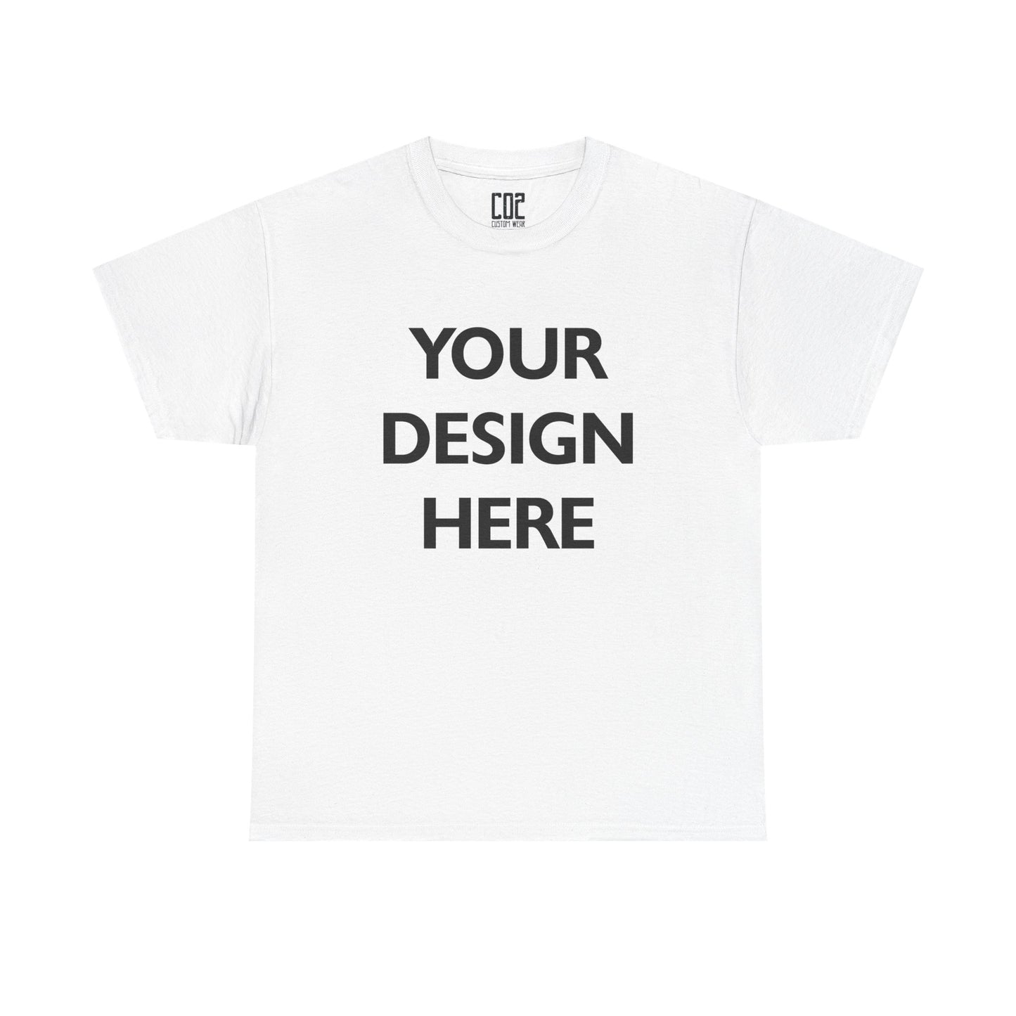 Unisex Heavy Cotton Tee - Customizable Graphic Shirt, Casual Wear, Gift for Him/Her, Birthday Present, Everyday Style