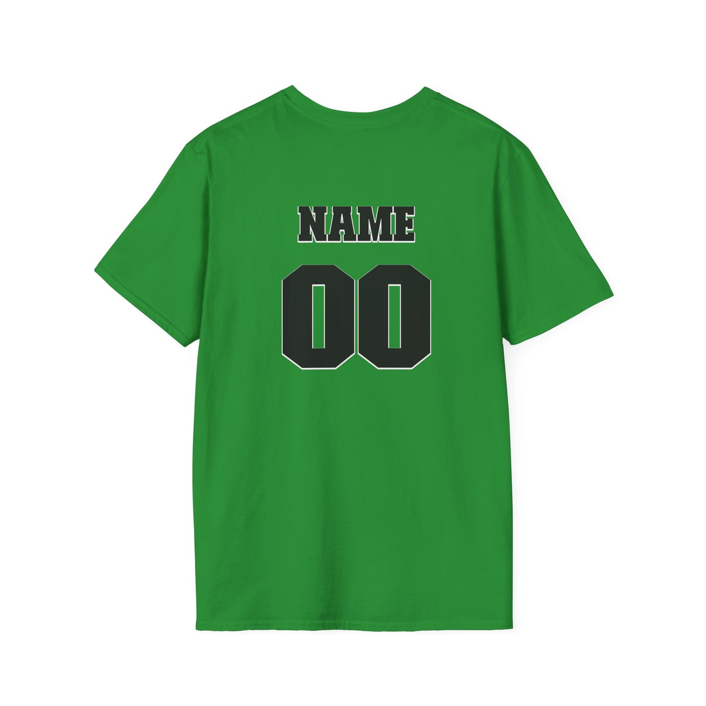 Football Mom Unisex Tee - Custom Team and Number Shirt with Name and Number for Athletes by request