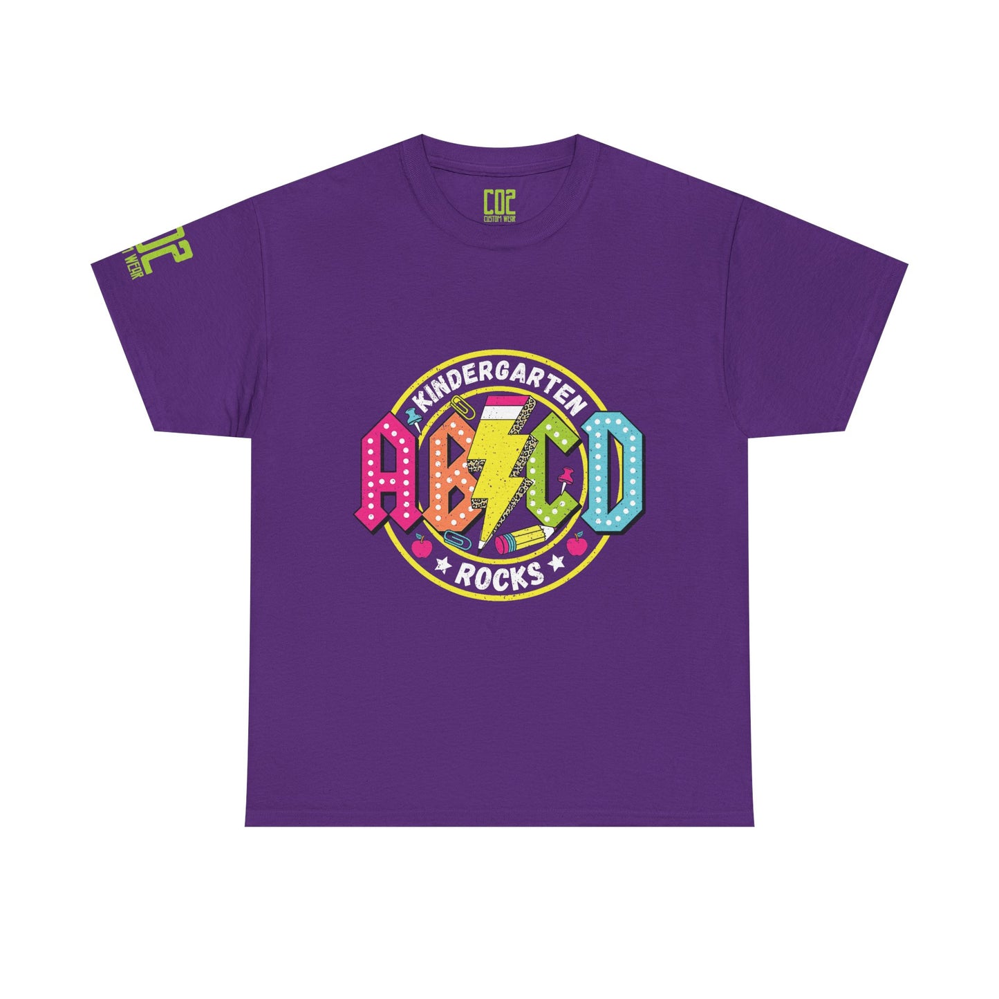 Kindergarten Rocks Vibrant Graphic Tee for All Ages, Celebration Shirt, Unisex Cotton T-Shirt, Fun Gift for Birthdays, Colorful Casual Wear, Festival Outfit