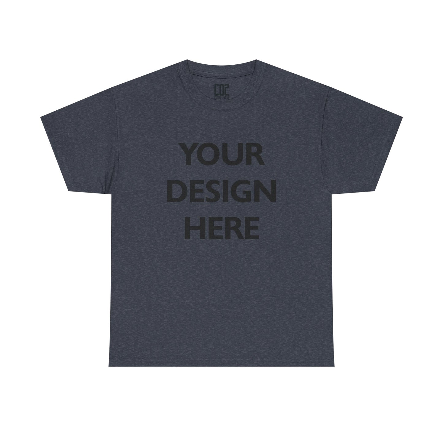 Unisex Heavy Cotton Tee - Customizable Graphic Shirt, Casual Wear, Gift for Him/Her, Birthday Present, Everyday Style