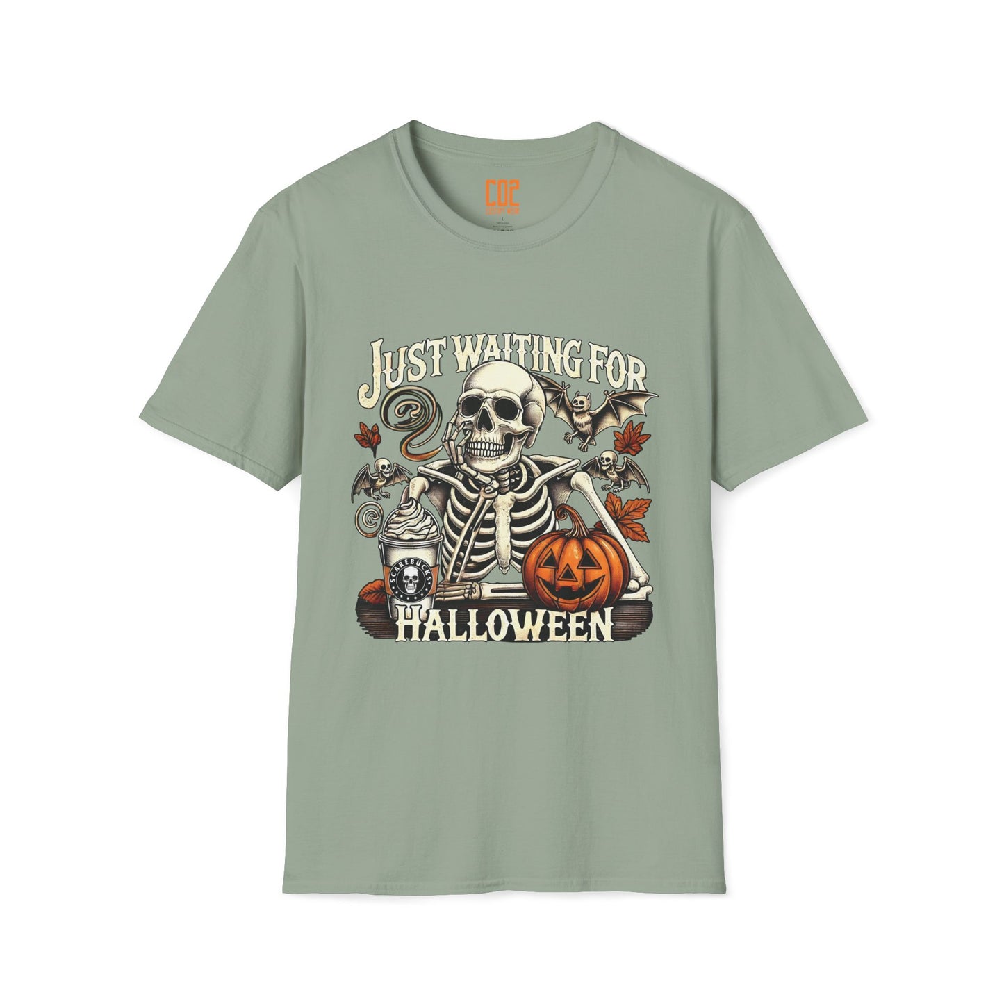 Halloween Skeleton Unisex T-Shirt, Spooky Graphic Tee, Fall Fashion, Halloween Costume Tee, Trick or Treat Shirt, Halloween Gift
