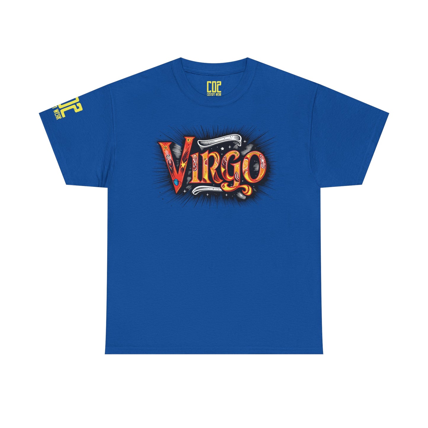 Virgo Zodiac Unisex Heavy Cotton Tee | Astrology Shirt, Horoscope Gift, Birthday Tee, Celestial Wear, Virgo Apparel