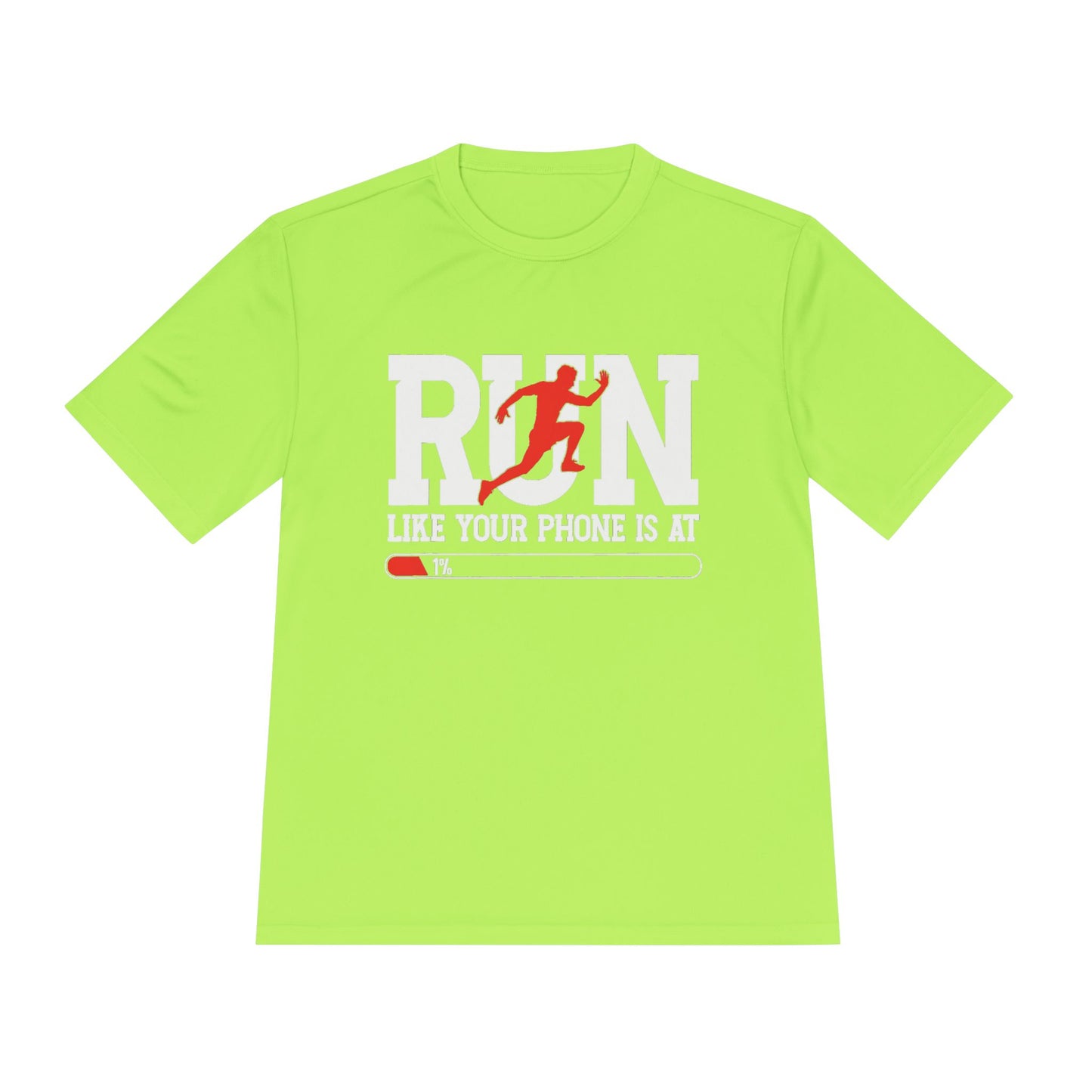 Running Humor Tee - Unisex Moisture Wicking T-Shirt for Fitness Lovers, Gift for Runners, Workout Shirt, Casual Wear, Running Gift