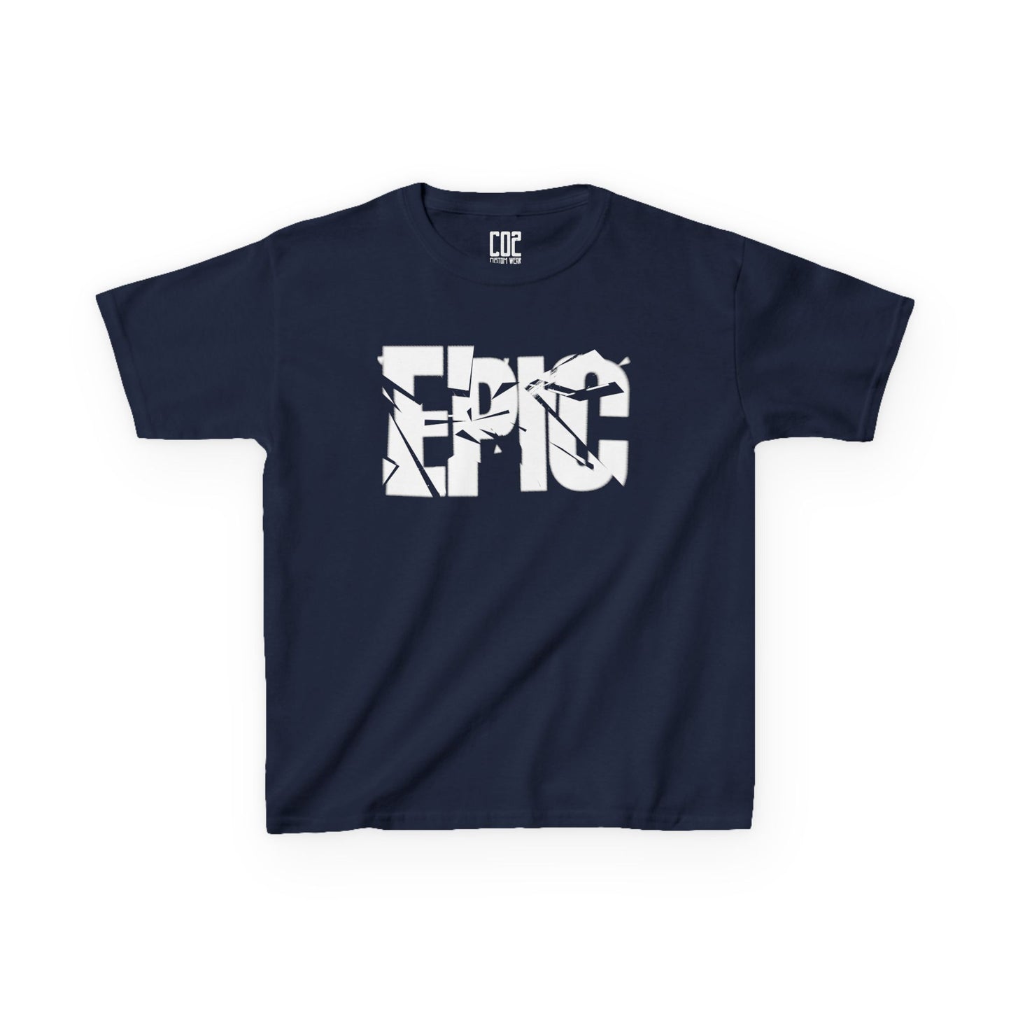 Epic Kids Heavy Cotton Tee - Cool Graphic T-Shirt for Boys and Girls, Perfect for Birthday Gifts, Casual Wear, Back to School