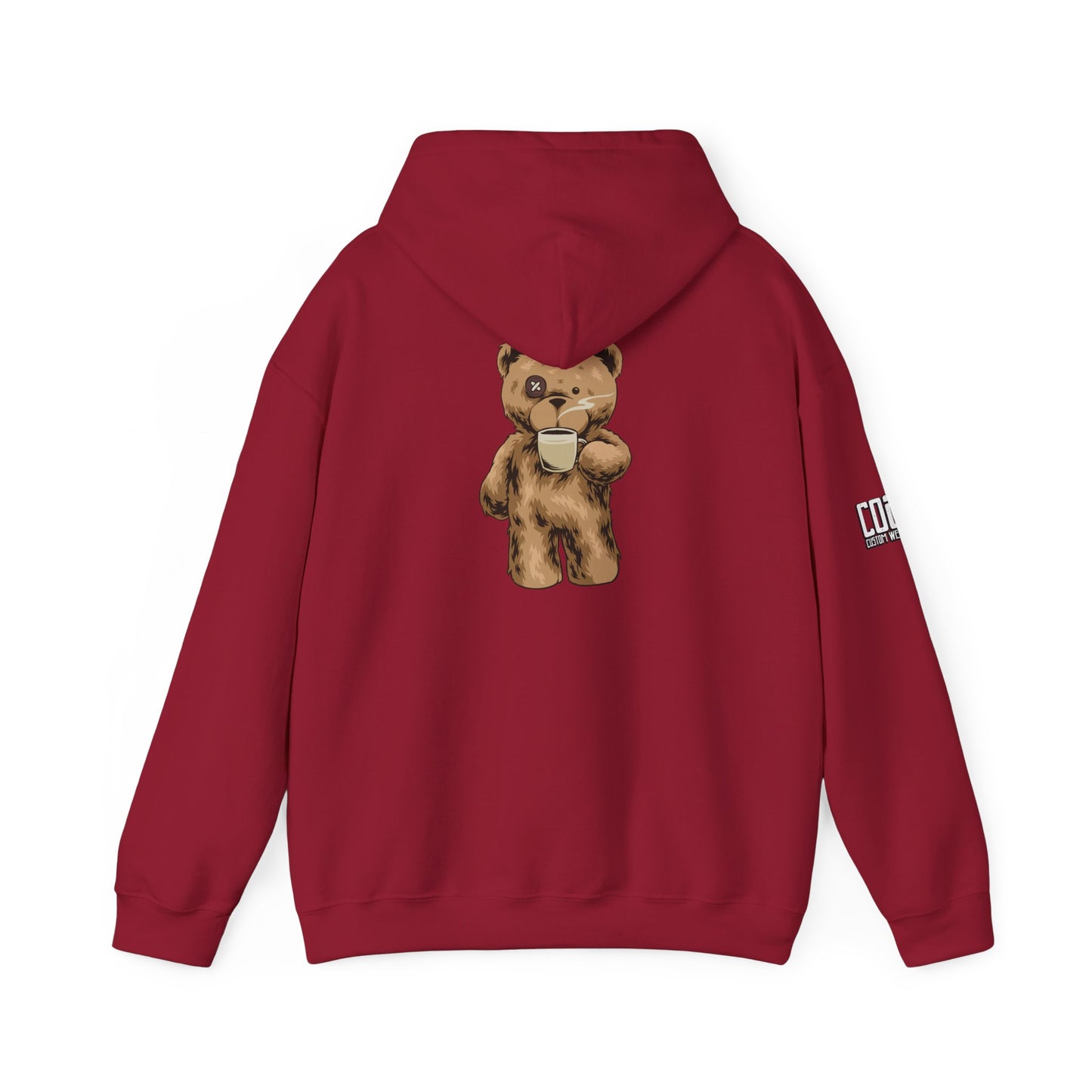 I Need A Huge Coffee Hoodie Sweatshirt, Gift for Friends, Cute Bear Design, Winter Wardrobe Staple, Snuggle Up Wear