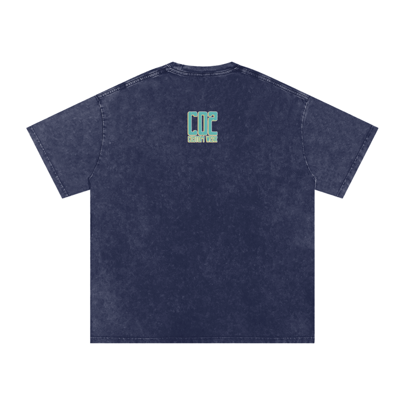 Thankful Grateful Blessed Snow Washed Oversized Cotton T-Shirt