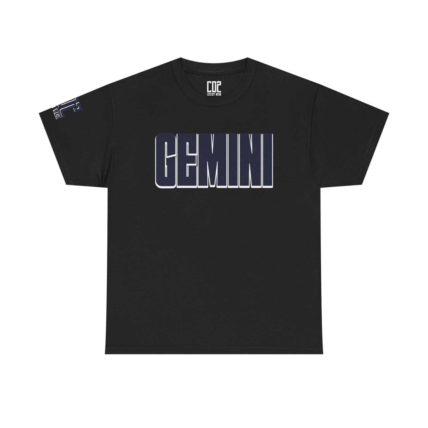 Gemini Unisex Heavy Cotton Tee | Astrology Shirt, Birthday Gift, Zodiac Apparel, Casual Wear, Star Sign Shirt
