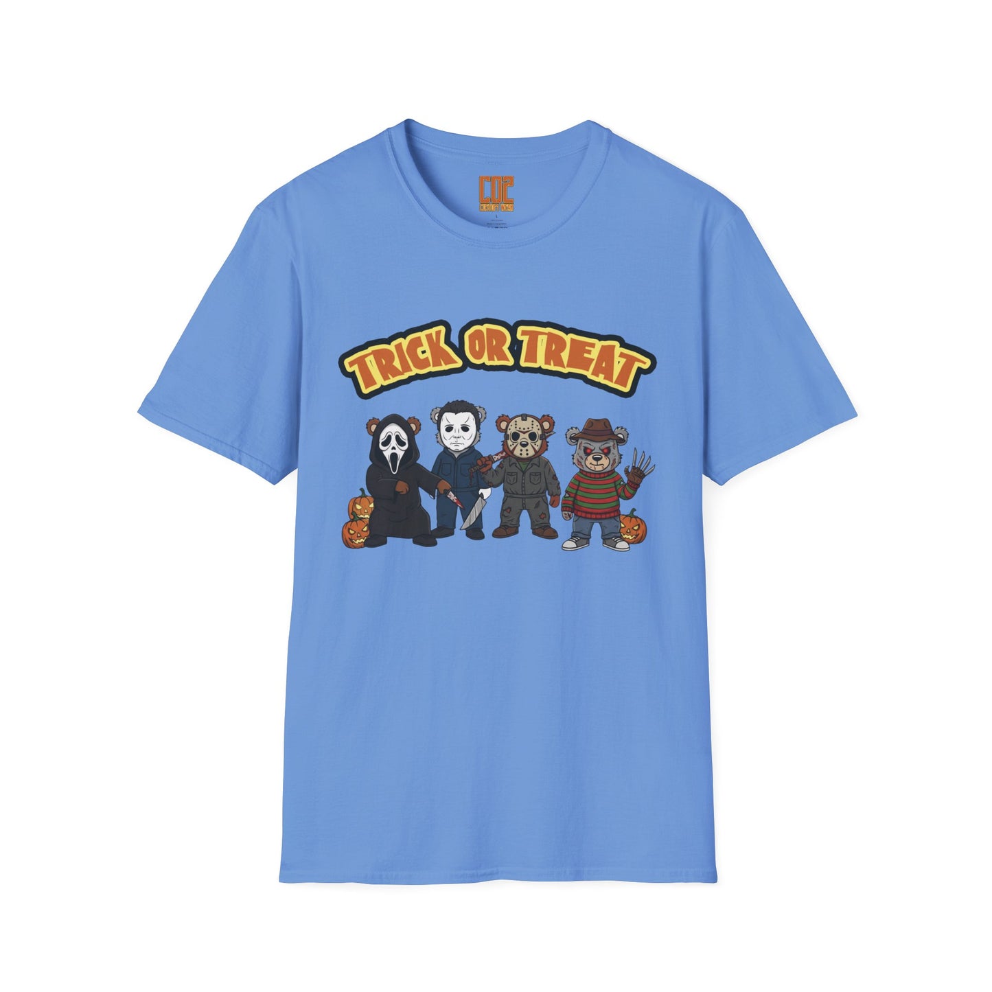 Halloween Horror Movie CO2 Bears T-Shirt, Trick or Treat Shirt, Graphic Tee, Unisex Shirt, Spooky Fashion