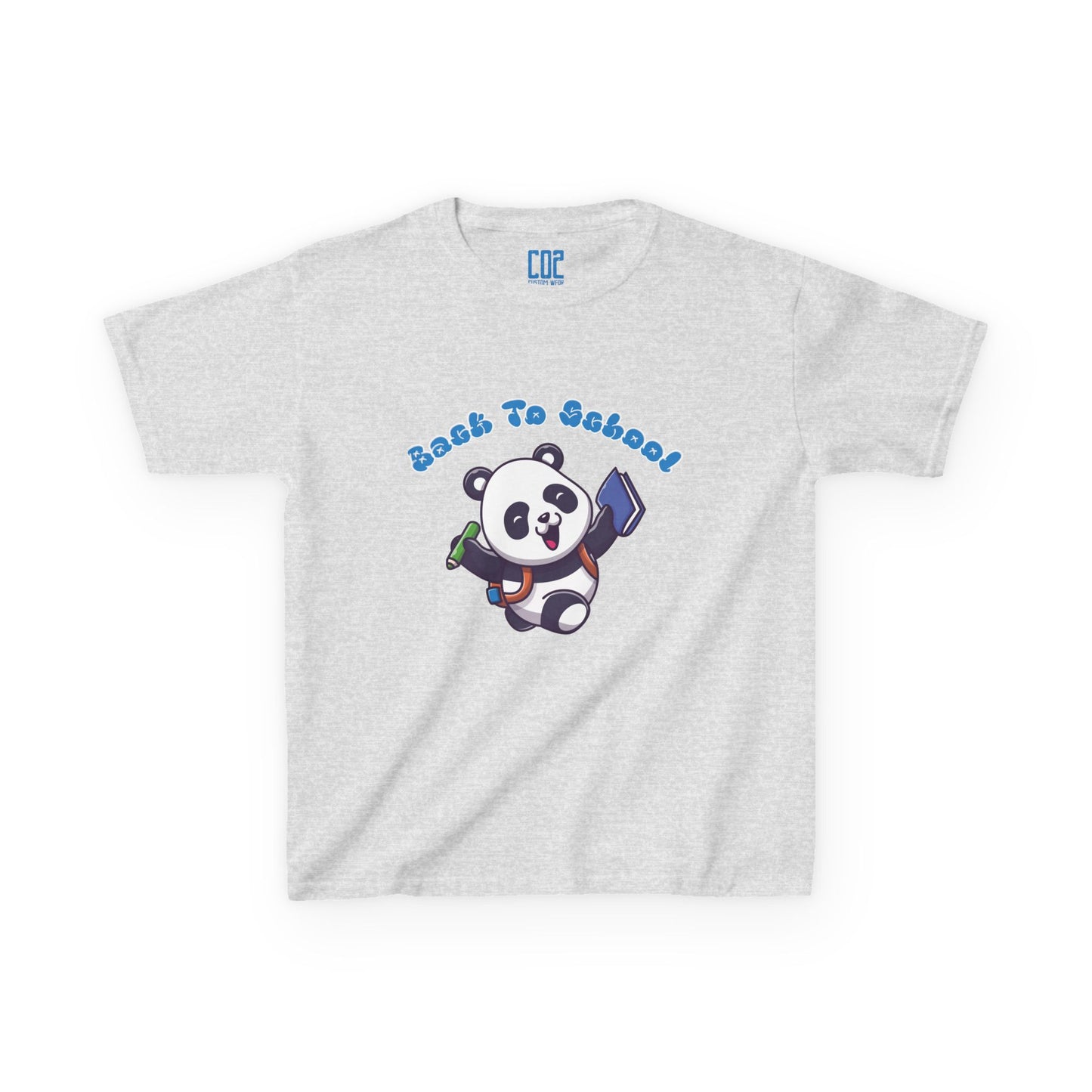 Cute Kids' Panda Tee, Back to School Shirt, Fun Cotton T-Shirt, Children's Apparel, Cute Panda Kids' Clothes, Gift for Kids