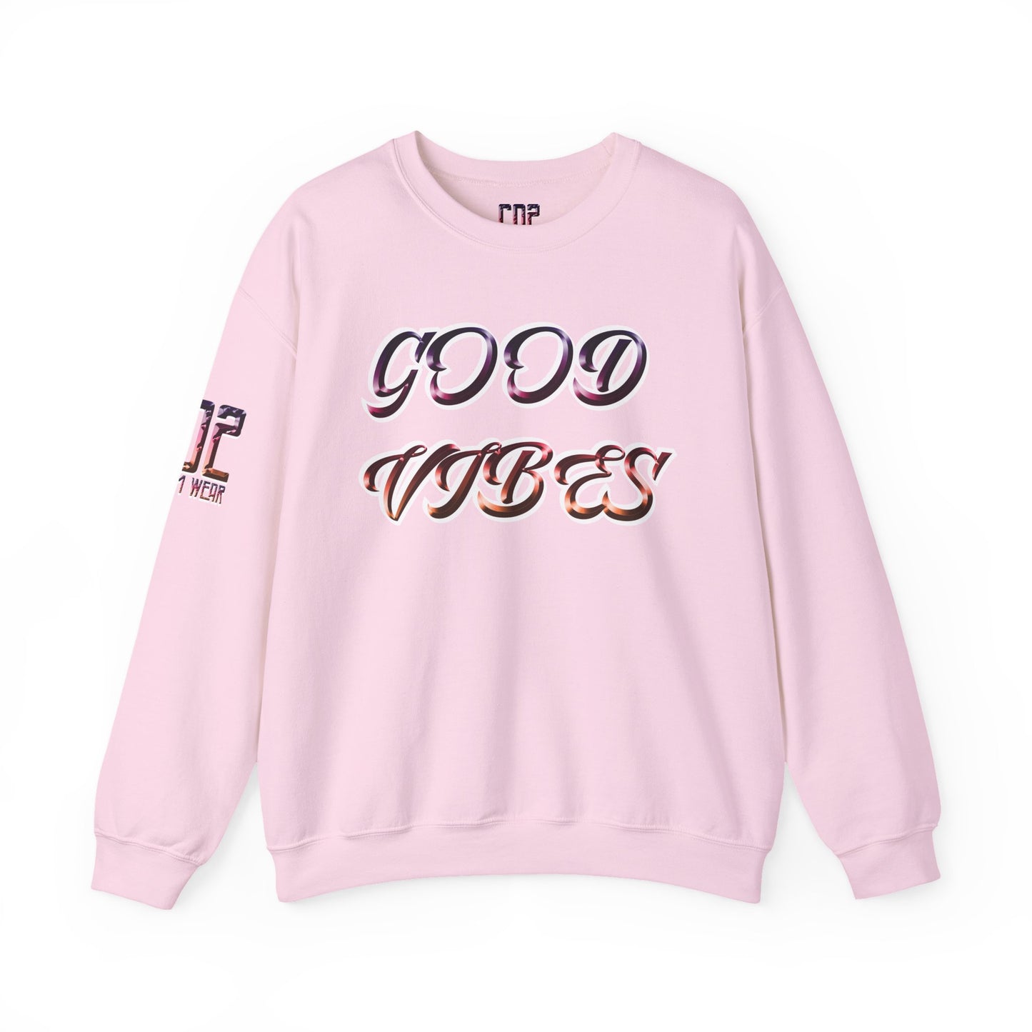 Good Vibes Unisex Sweatshirt, Cozy Crewneck for Relaxing, Gift for Friends, Unisex Fashion, Perfect for Celebrations
