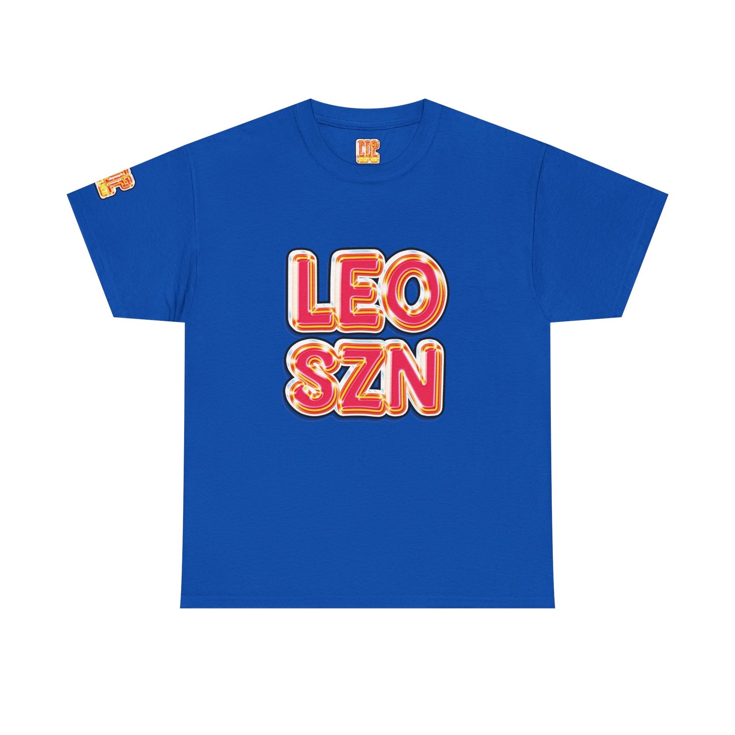 LEO SZN Unisex Heavy Cotton Tee, Zodiac Shirt, Astrology Gift, Birthday Apparel, Casual Wear, Summer Fashion, Trendy Style, Leo Season