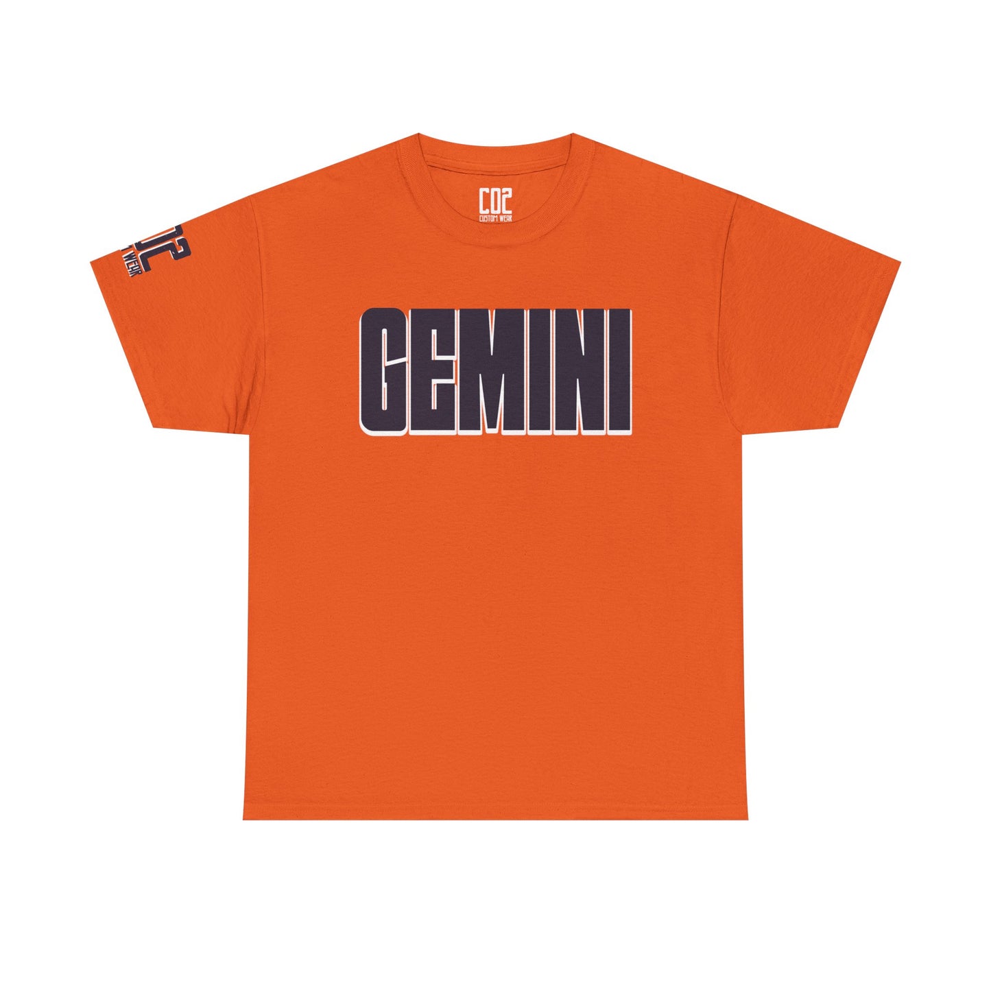 Gemini Unisex Heavy Cotton Tee | Astrology Shirt, Birthday Gift, Zodiac Apparel, Casual Wear, Star Sign Shirt