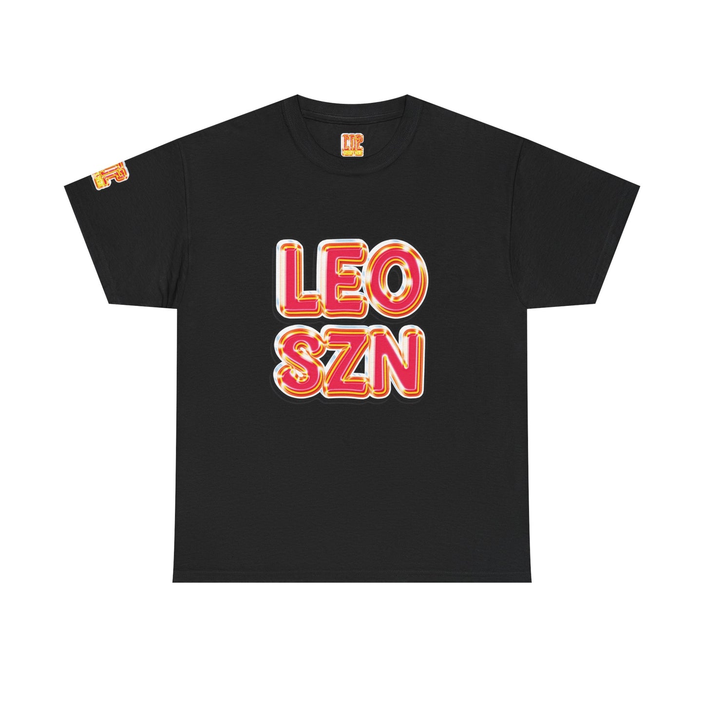 LEO SZN Unisex Heavy Cotton Tee, Zodiac Shirt, Astrology Gift, Birthday Apparel, Casual Wear, Summer Fashion, Trendy Style, Leo Season