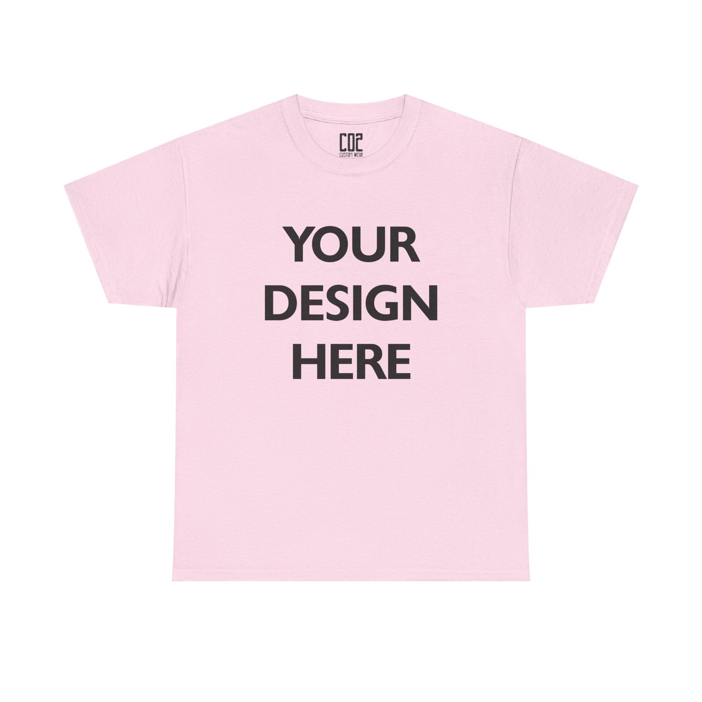 Unisex Heavy Cotton Tee - Customizable Graphic Shirt, Casual Wear, Gift for Him/Her, Birthday Present, Everyday Style