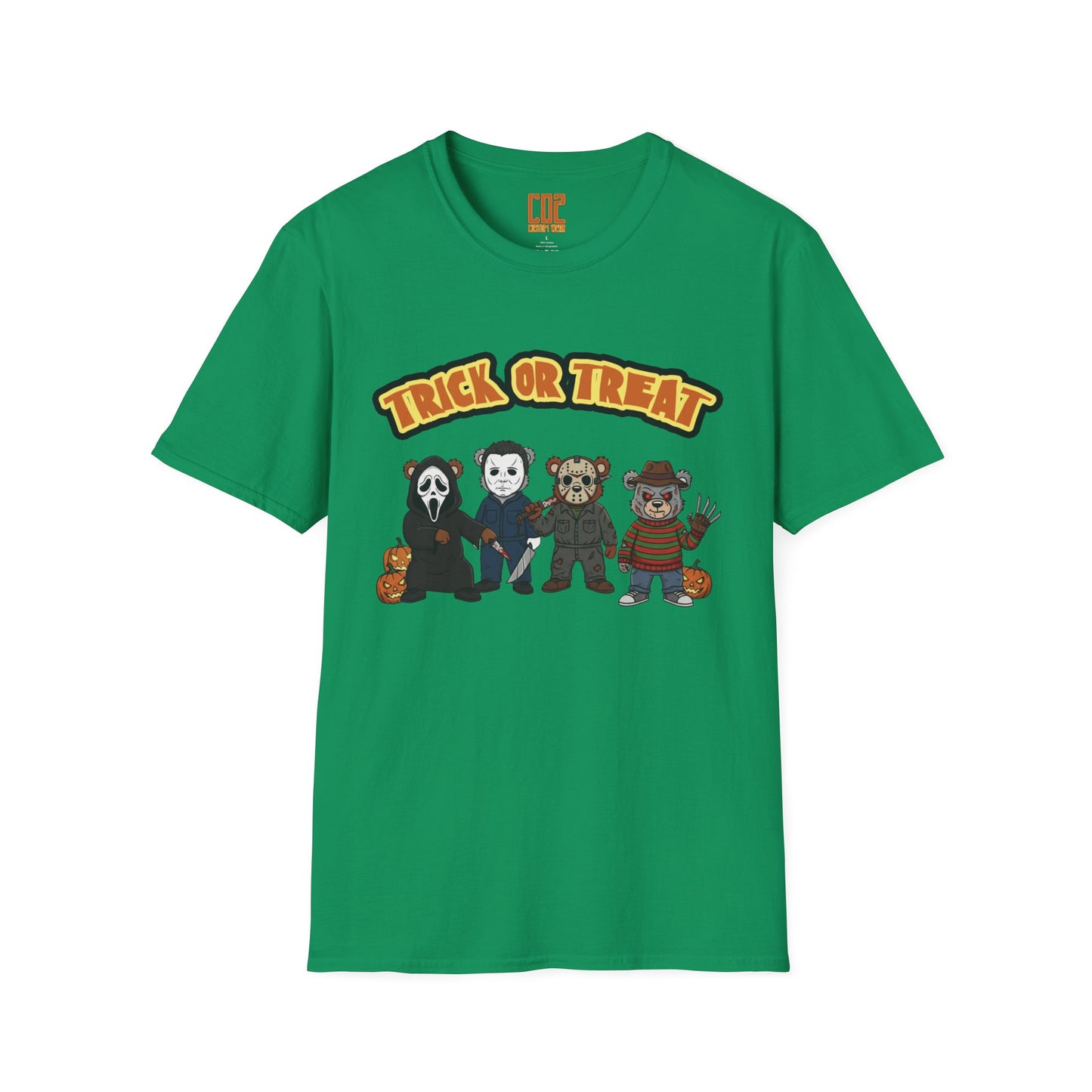 Halloween Horror Movie CO2 Bears T-Shirt, Trick or Treat Shirt, Graphic Tee, Unisex Shirt, Spooky Fashion