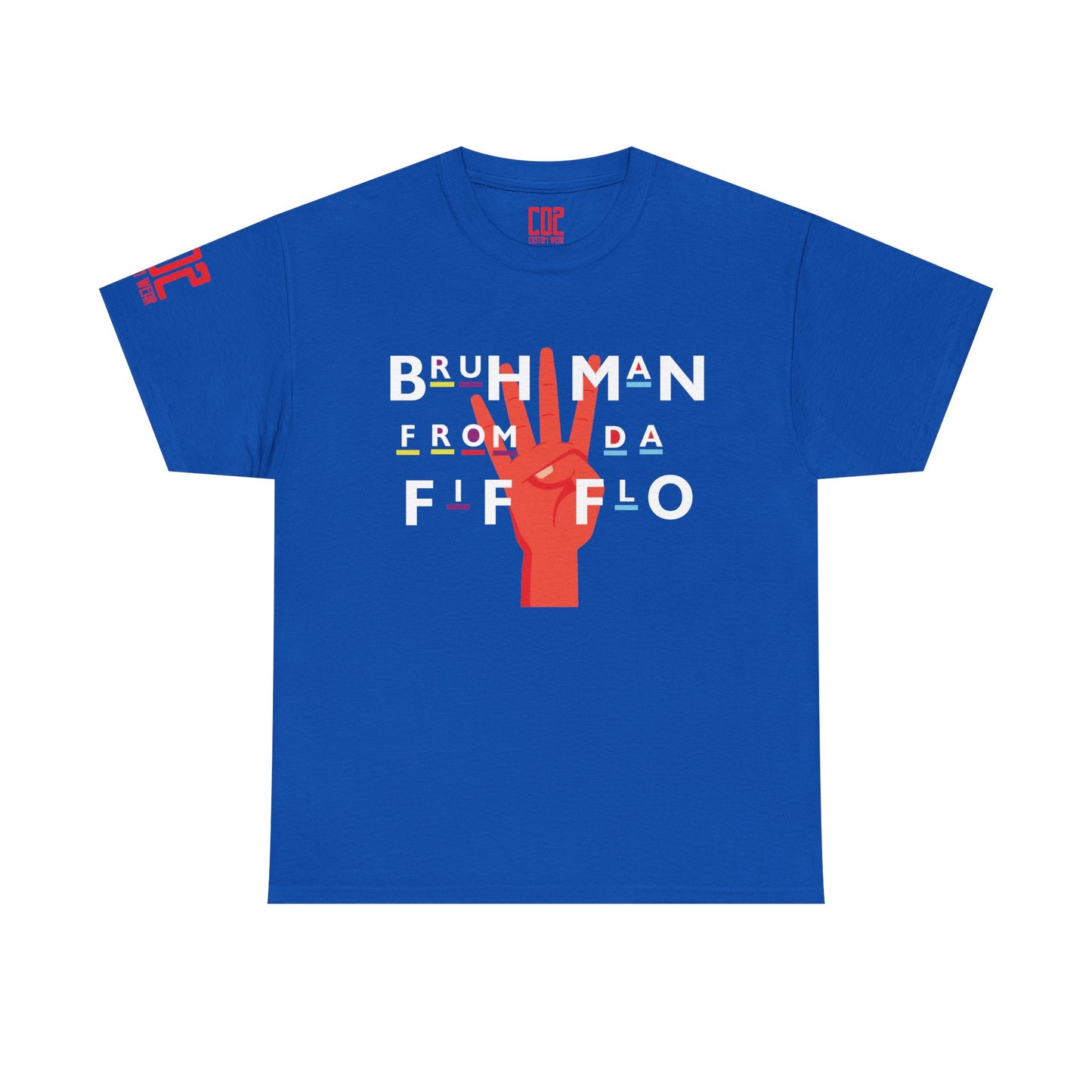 Bruh Man from da FIF FLO, Casual Wear, Street Style, Everyday Fashion, Retro, Graphic T-Shirt