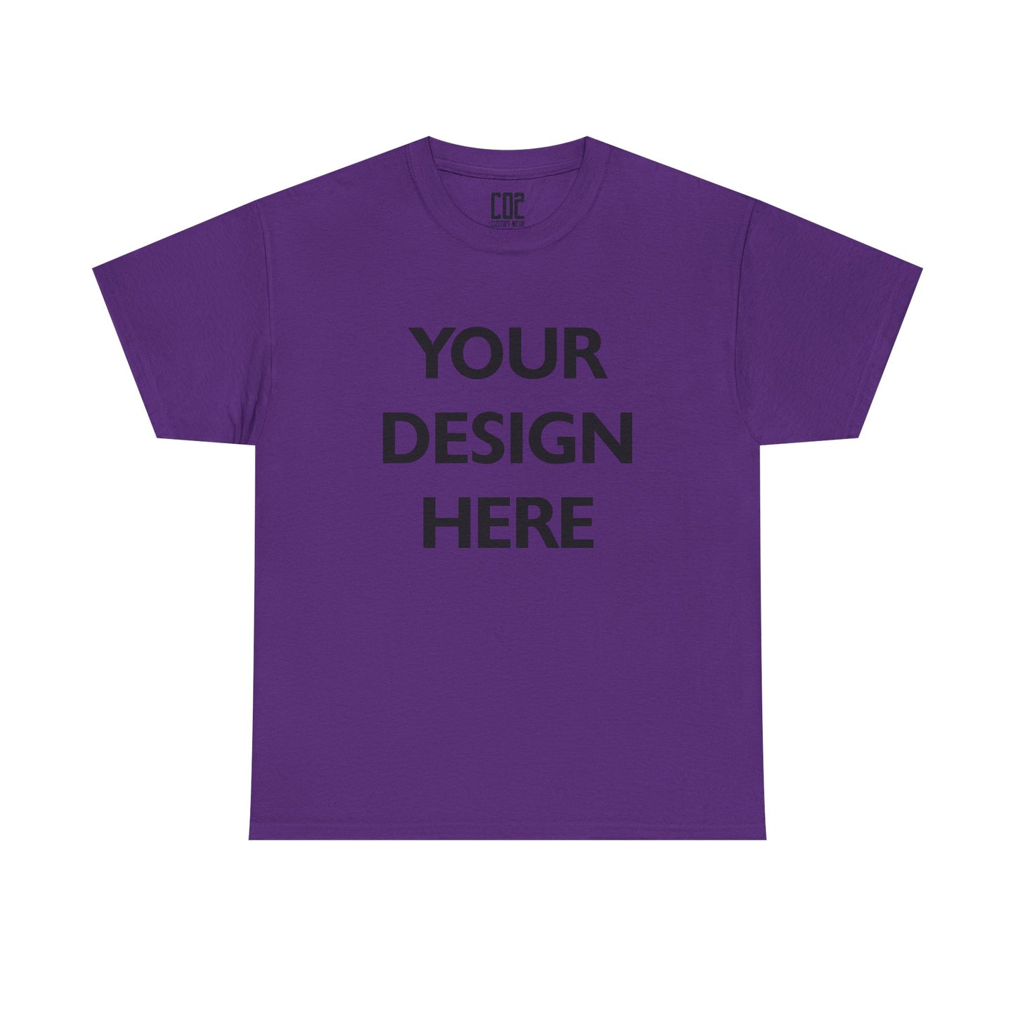 Unisex Heavy Cotton Tee - Customizable Graphic Shirt, Casual Wear, Gift for Him/Her, Birthday Present, Everyday Style