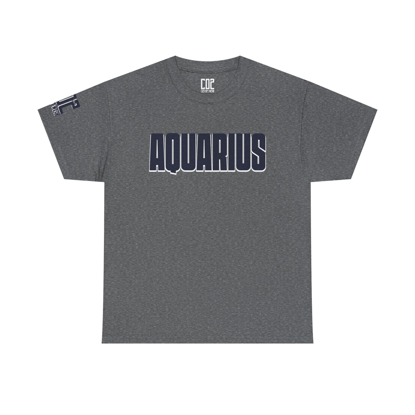Aquarius Unisex Heavy Cotton Tee, Astrology Shirt, Zodiac Gift, Horoscope Apparel, Birthday Present, Astrology Lovers Tee