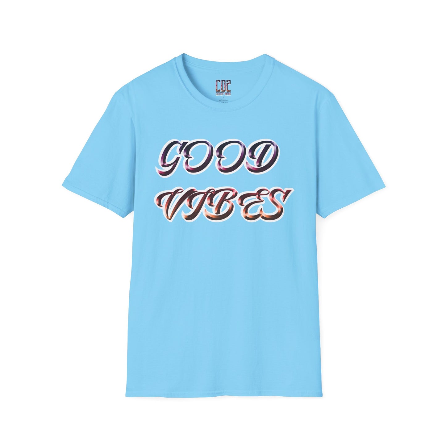 Good Vibes Unisex T-Shirt | Softstyle Tee for Casual Days, Vacation Wear, Gift, Fun Summer Style