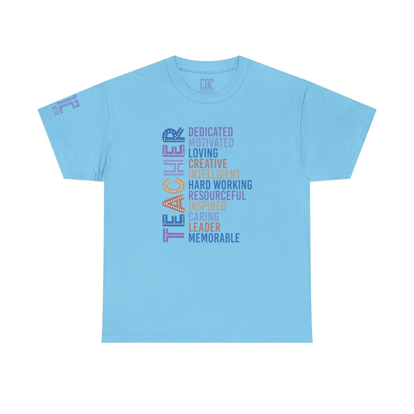 Teacher Appreciation Unisex Heavy Cotton Tee, Gift for Educators, Motivational Shirt, End of Year Gift, Classroom Apparel