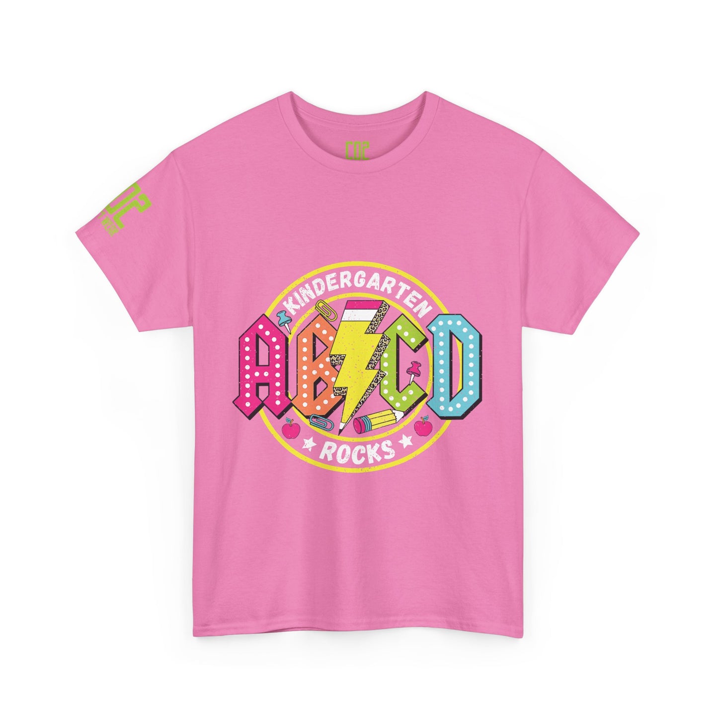 Kindergarten Rocks Vibrant Graphic Tee for All Ages, Celebration Shirt, Unisex Cotton T-Shirt, Fun Gift for Birthdays, Colorful Casual Wear, Festival Outfit