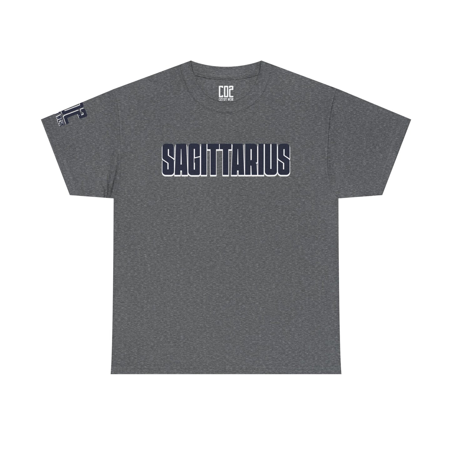 Sagittarius Zodiac Heavy Cotton Tee, Astrological T-Shirt, Astrology Gift, Unisex Horoscope Shirt, Birthday Apparel, Star Sign Clothing
