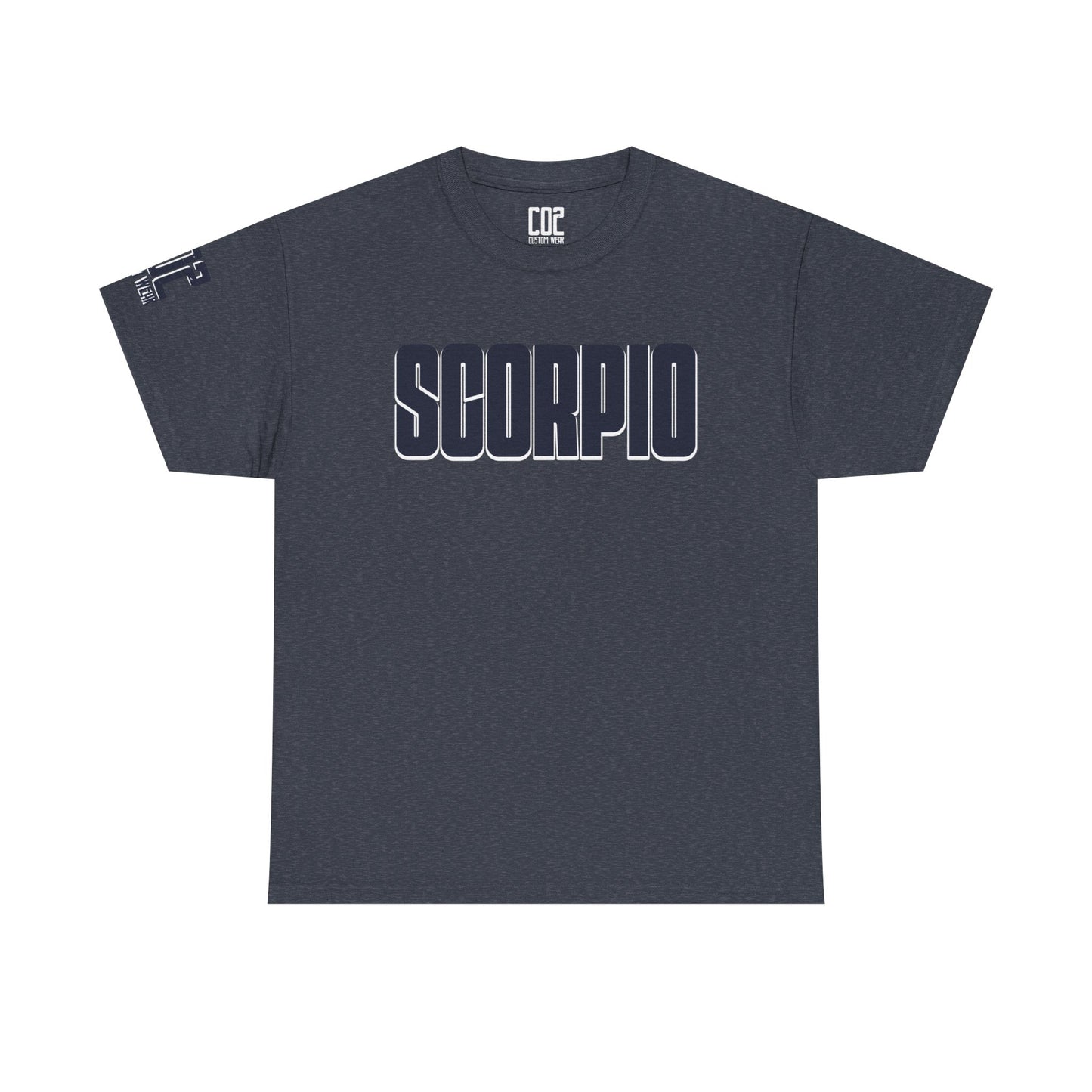 Scorpio Astrology Tee, Zodiac Sign T-Shirt, Unisex Heavy Cotton Tee, Horoscope Gift, Astrological Apparel