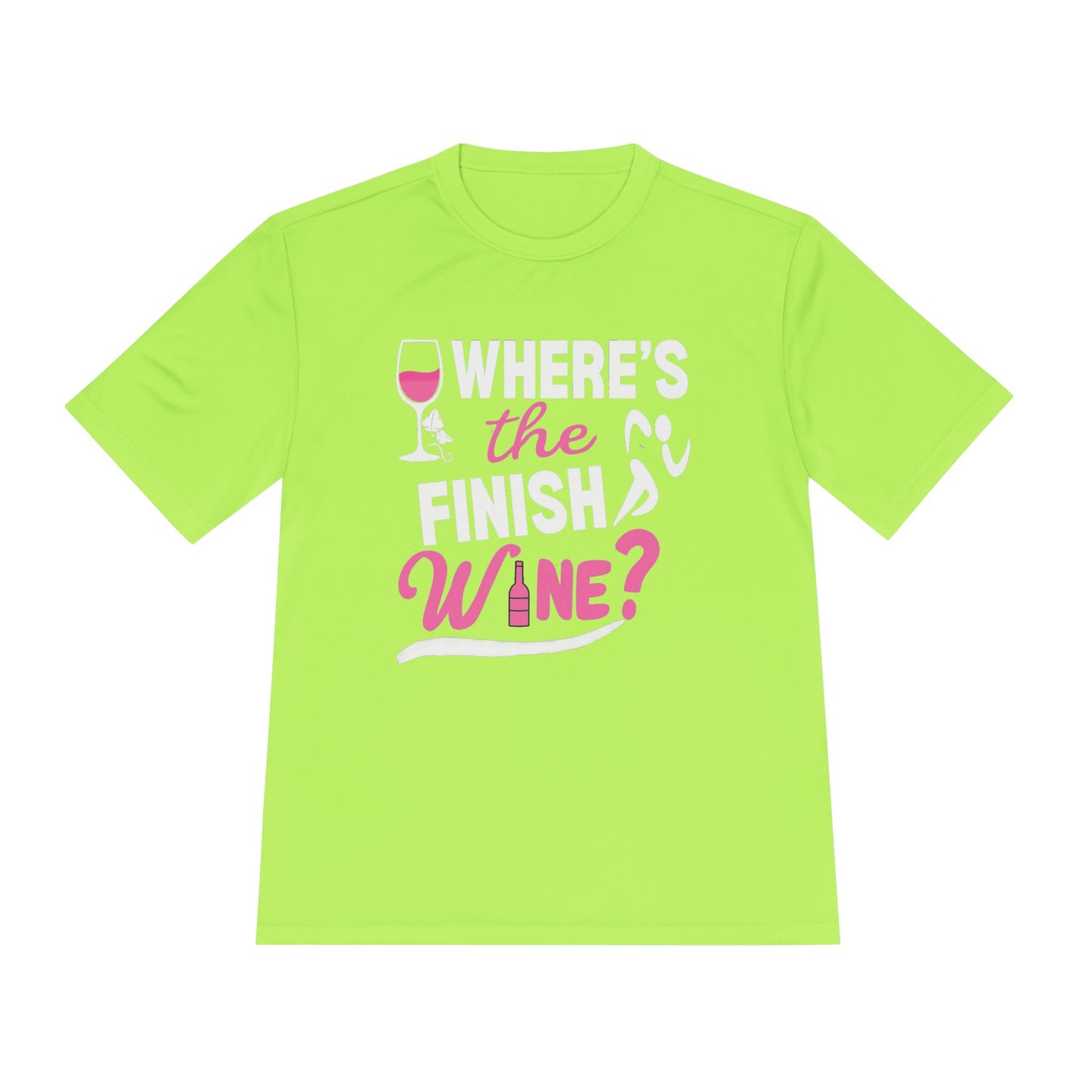 Wine-Themed Unisex Moisture Wicking Tee for Wine Lovers, Gift for Birthdays, Parties, Outdoor Events, Fun Wine Apparel