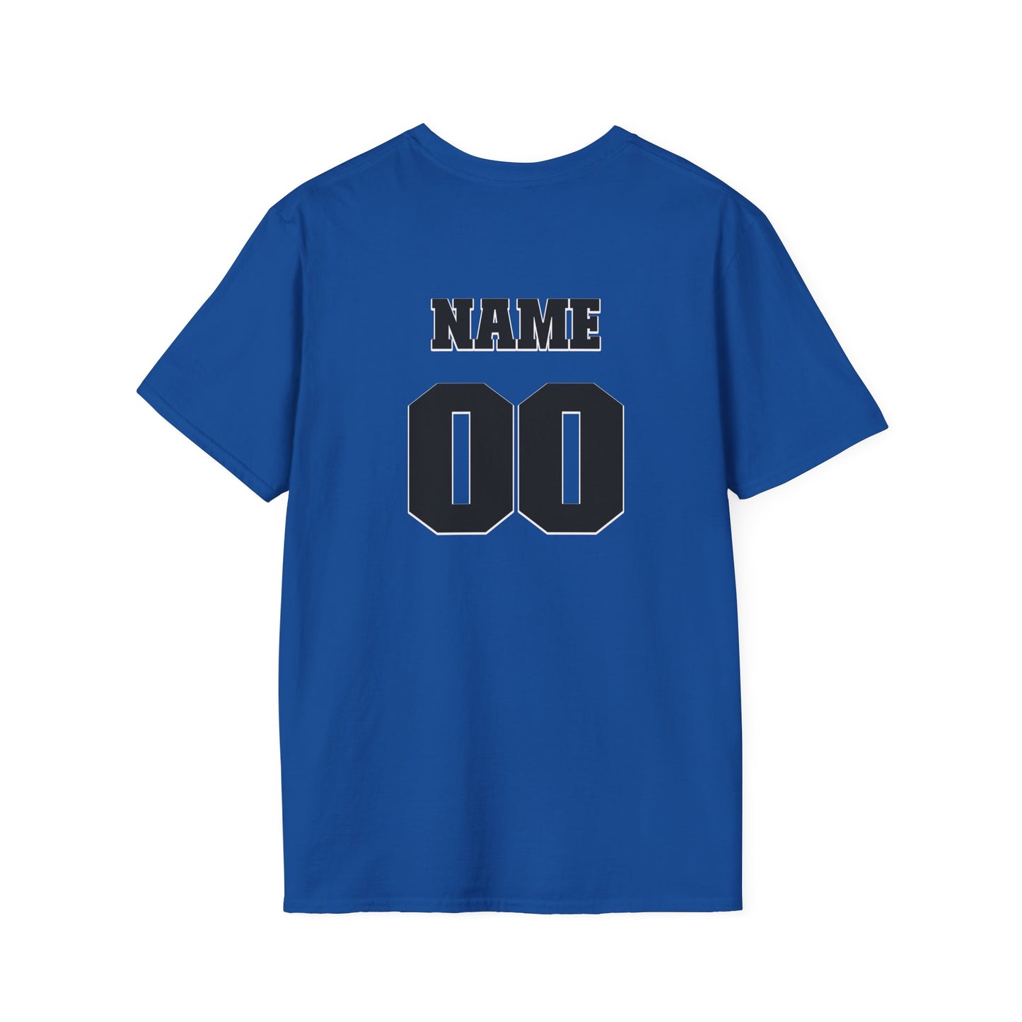 Football Mom Unisex Tee - Custom Team and Number Shirt with Name and Number for Athletes by request